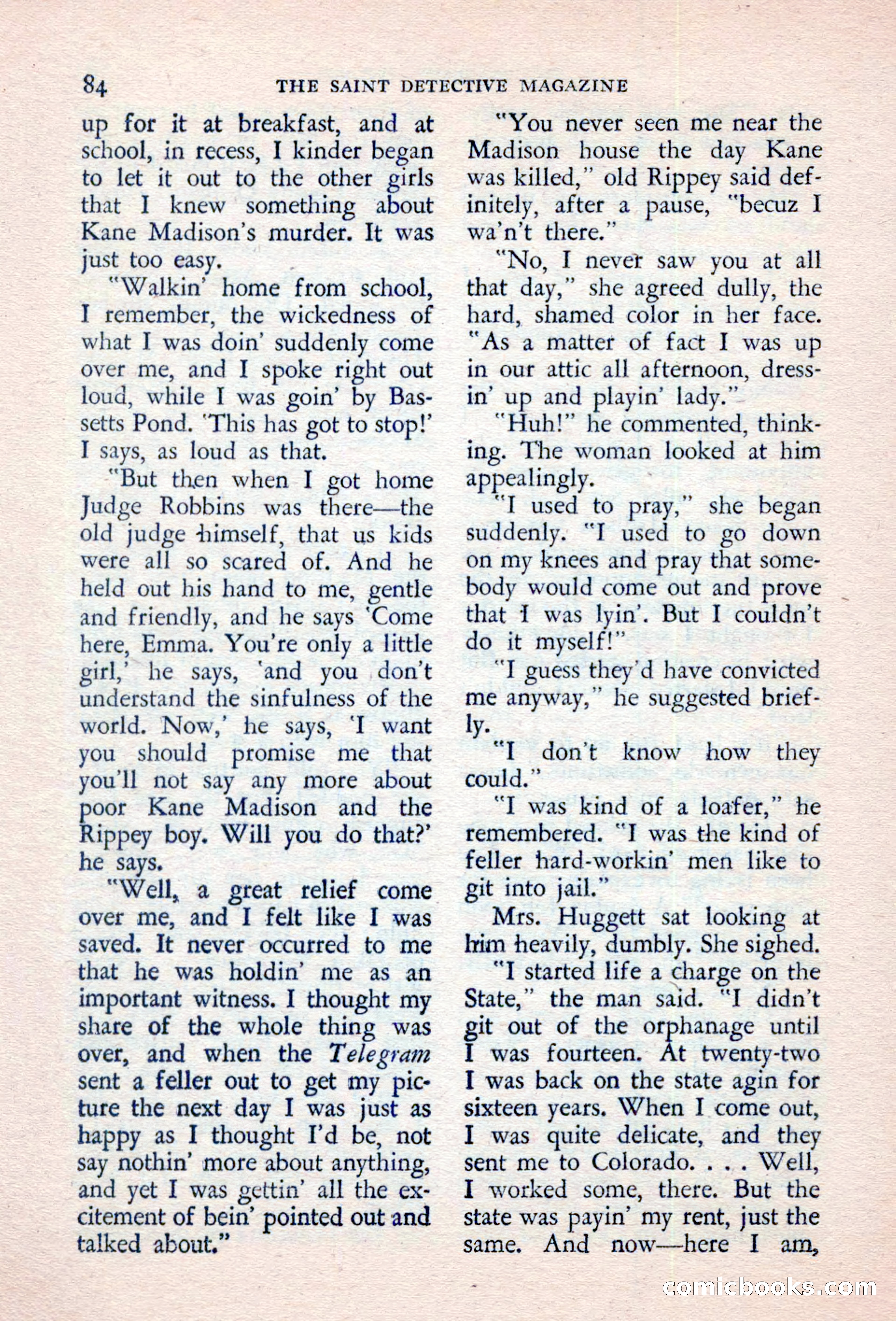 The Saint Detective Magazine — page 86 of 132