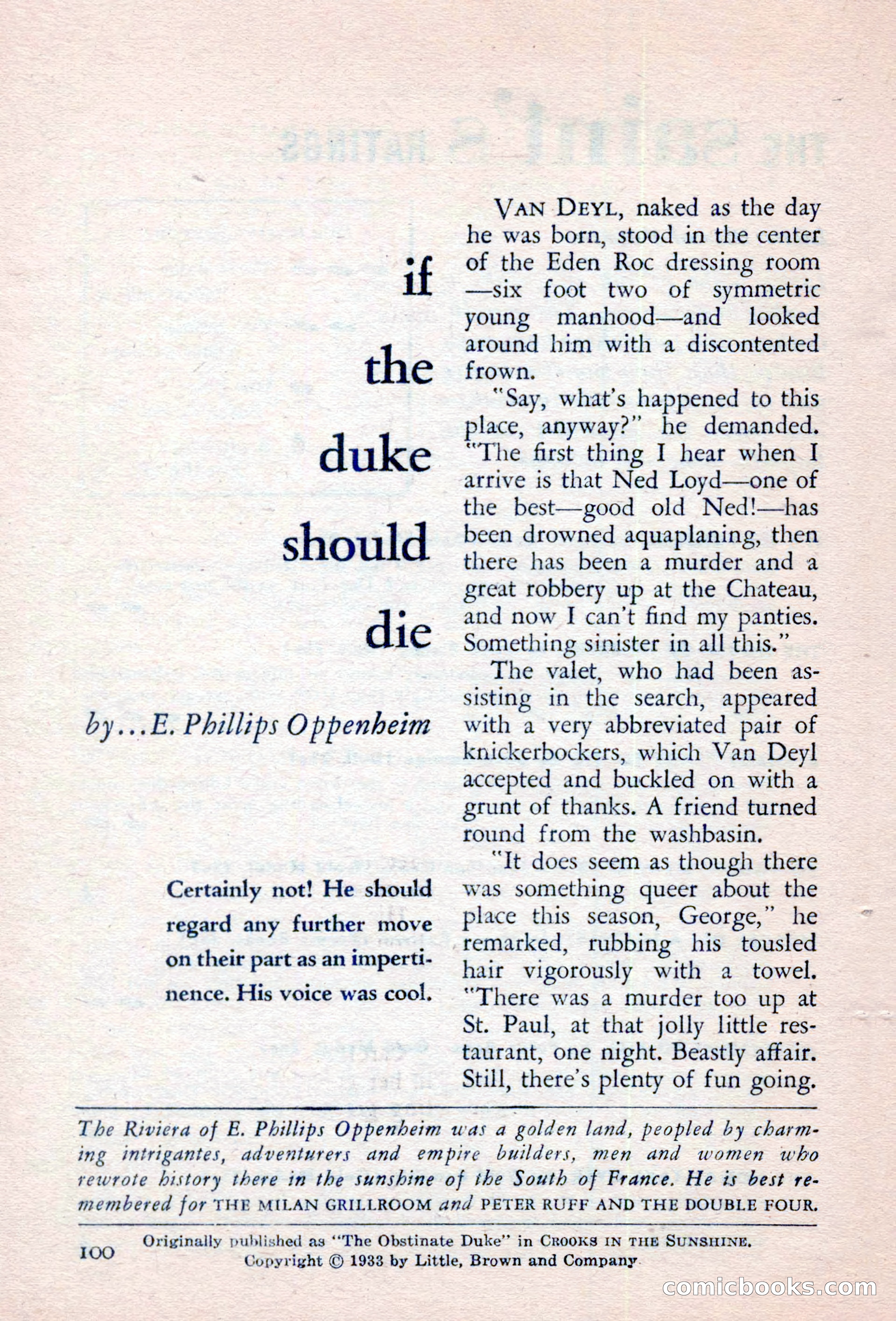 The Saint Detective Magazine — page 102 of 132