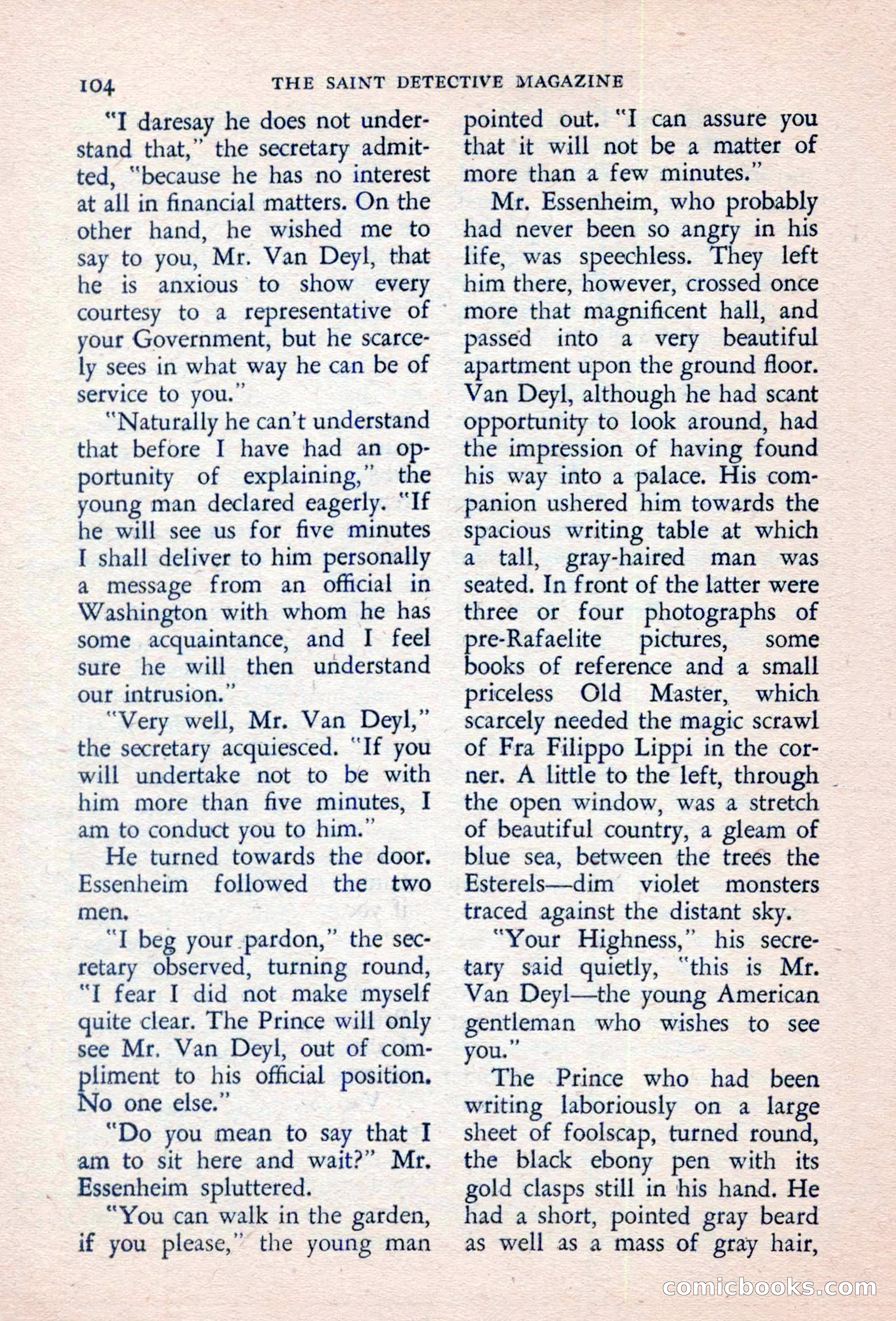 The Saint Detective Magazine — page 106 of 132