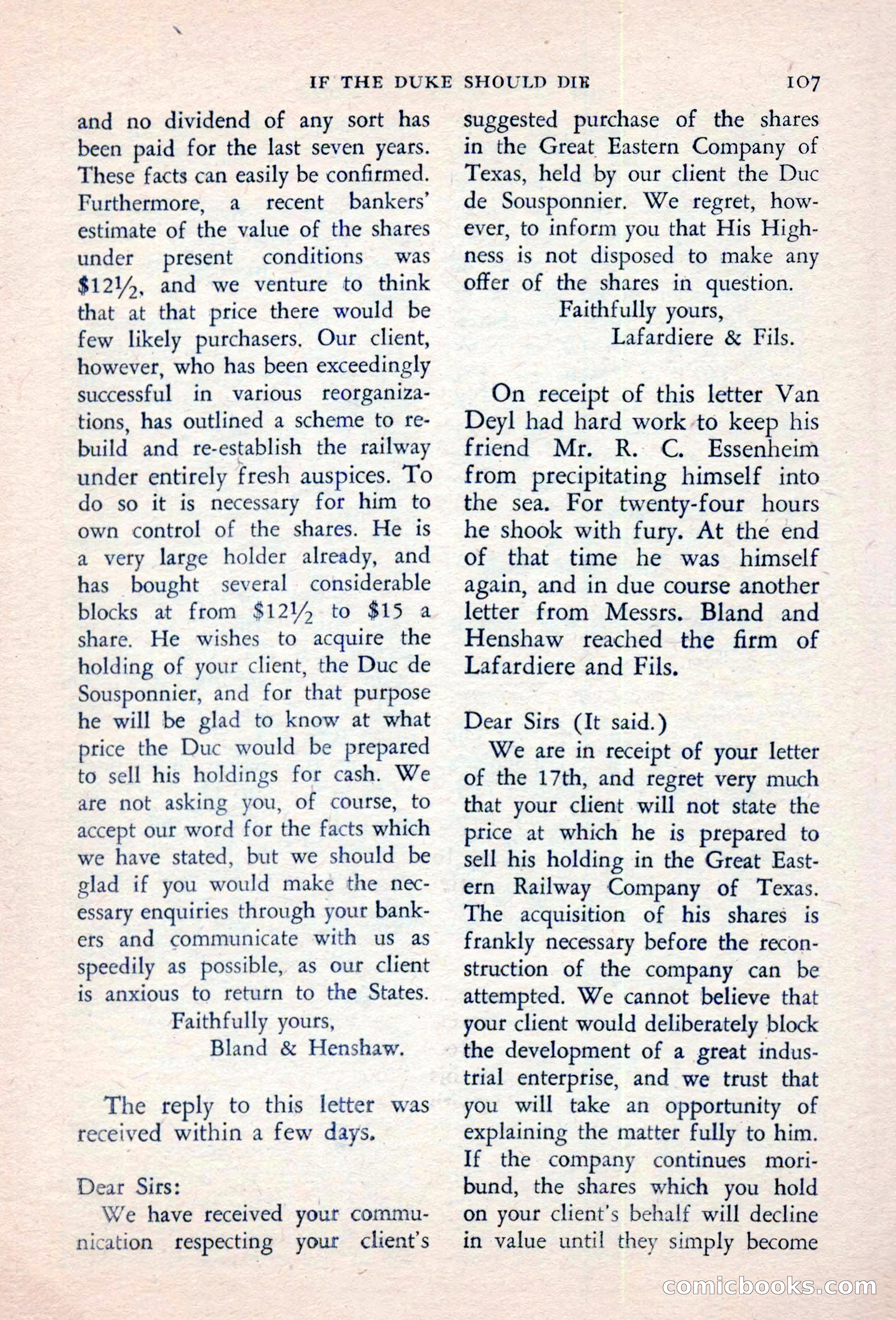 The Saint Detective Magazine — page 109 of 132