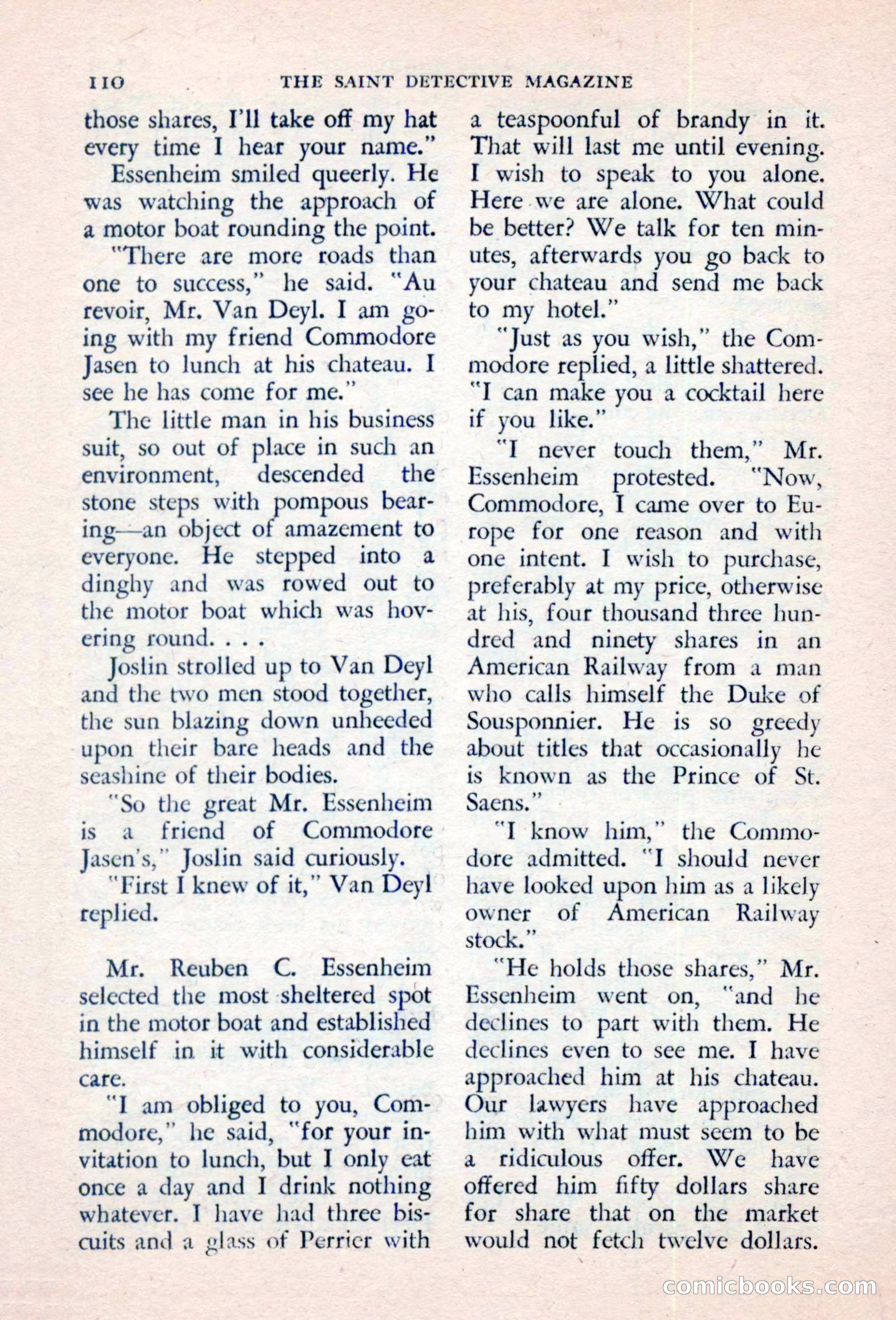 The Saint Detective Magazine — page 112 of 132