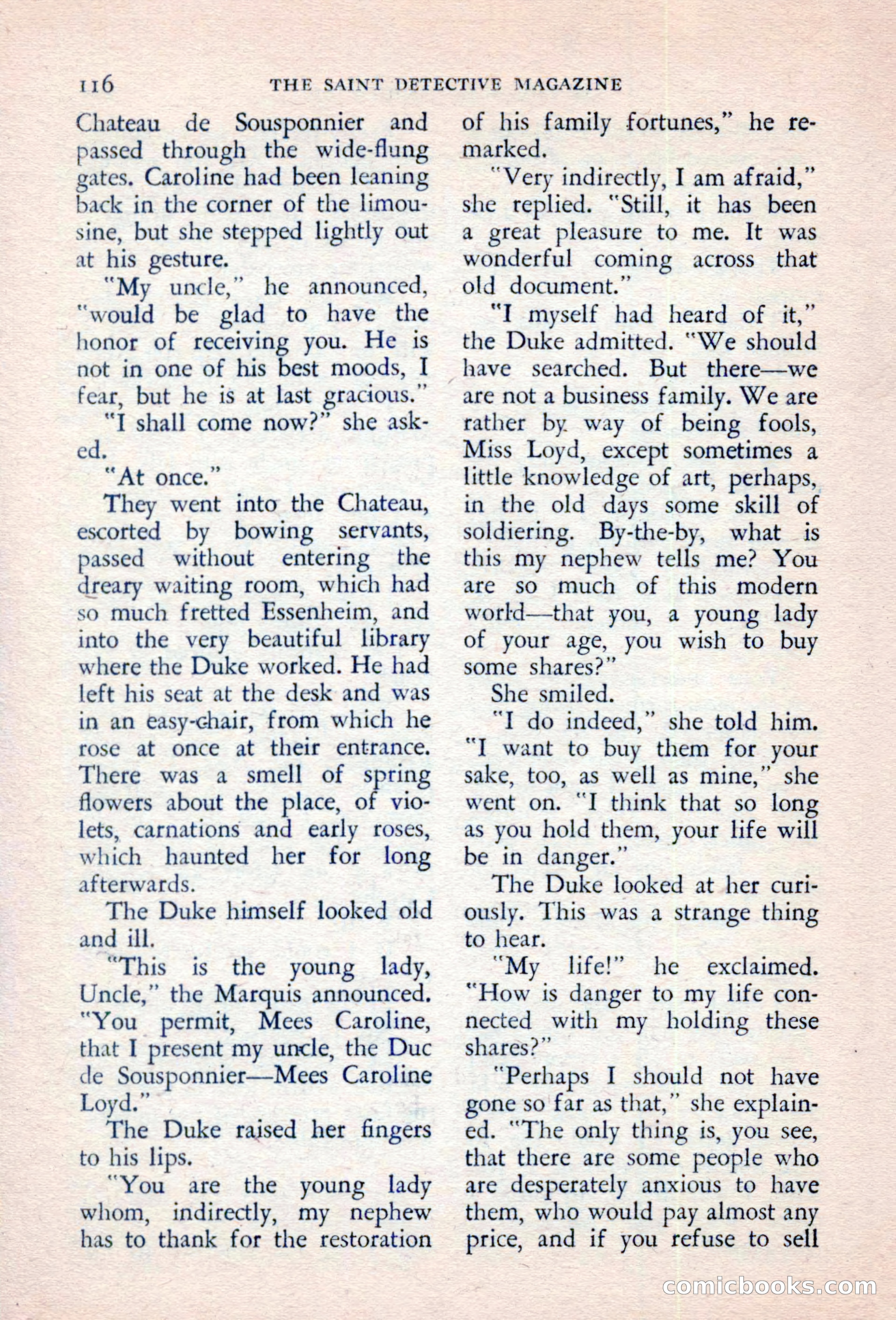 The Saint Detective Magazine — page 118 of 132