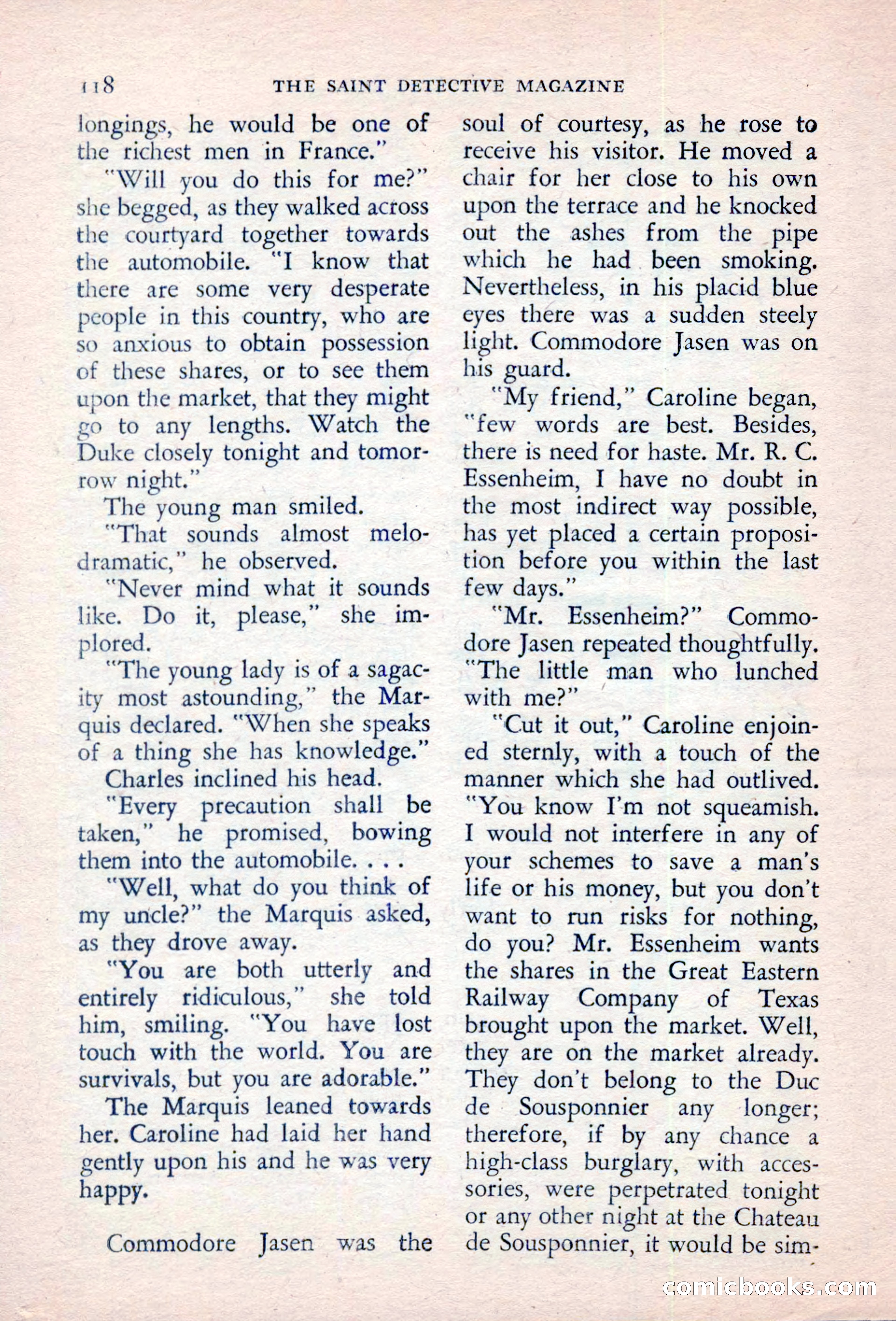The Saint Detective Magazine — page 120 of 132