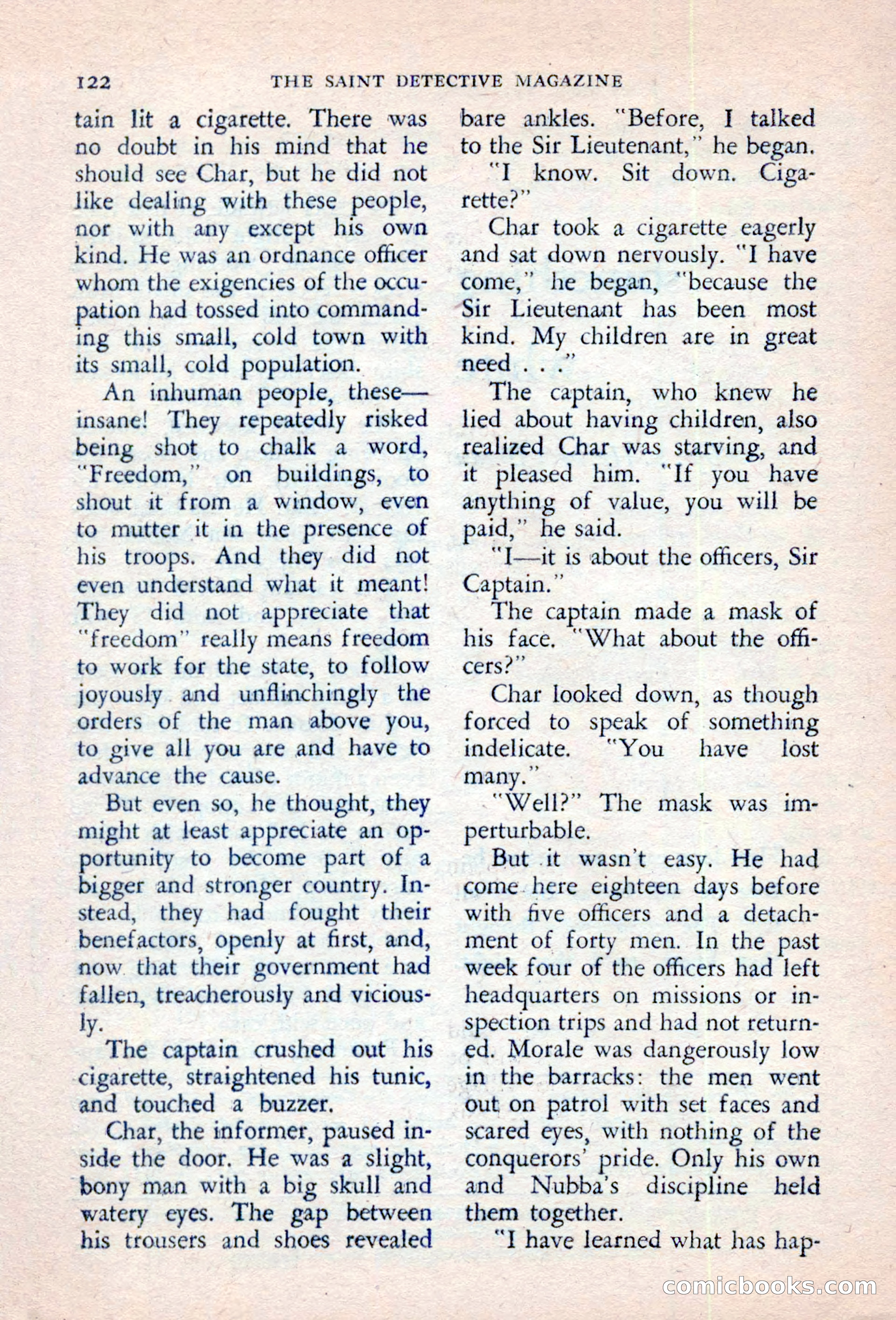 The Saint Detective Magazine — page 124 of 132