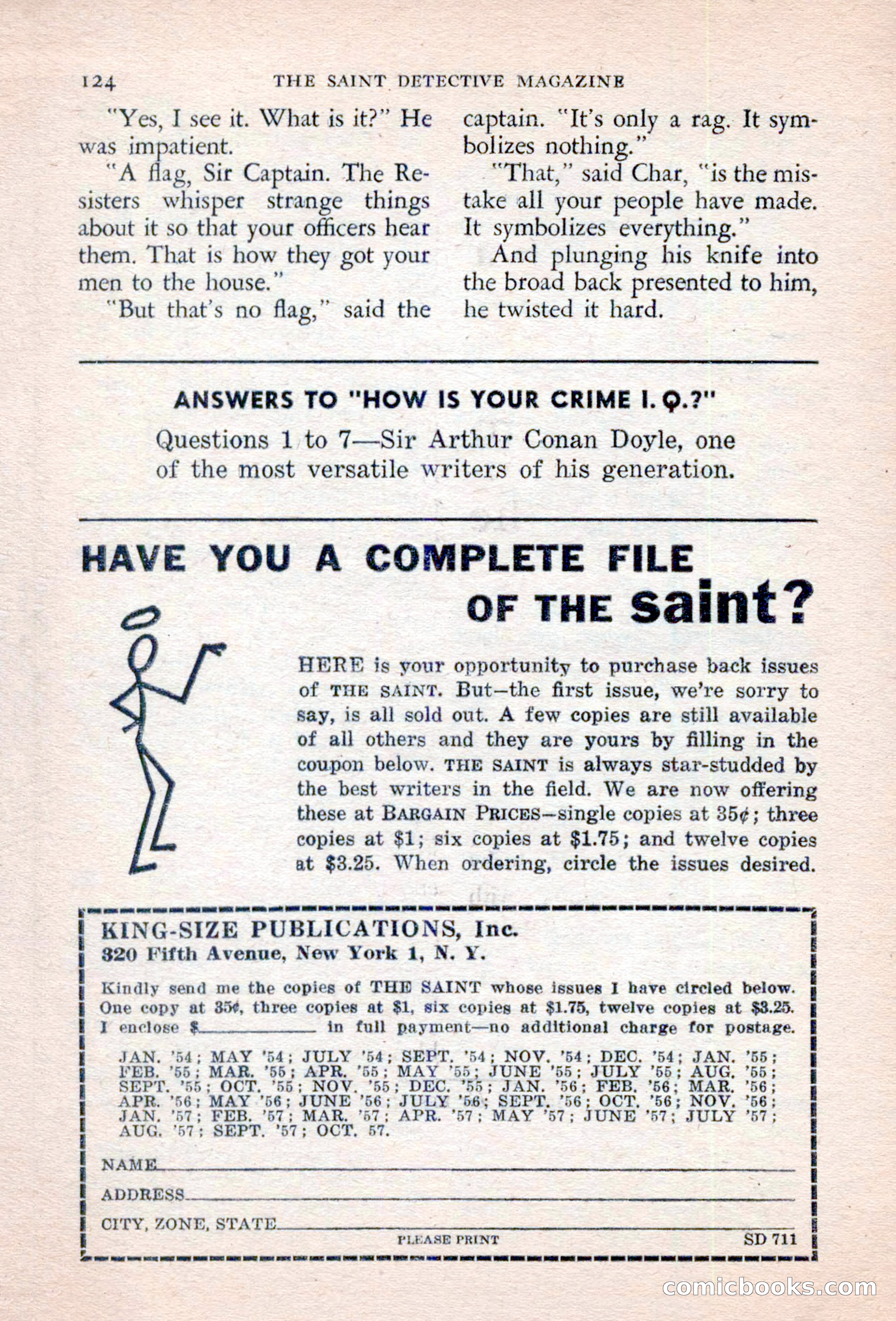 The Saint Detective Magazine — page 126 of 132