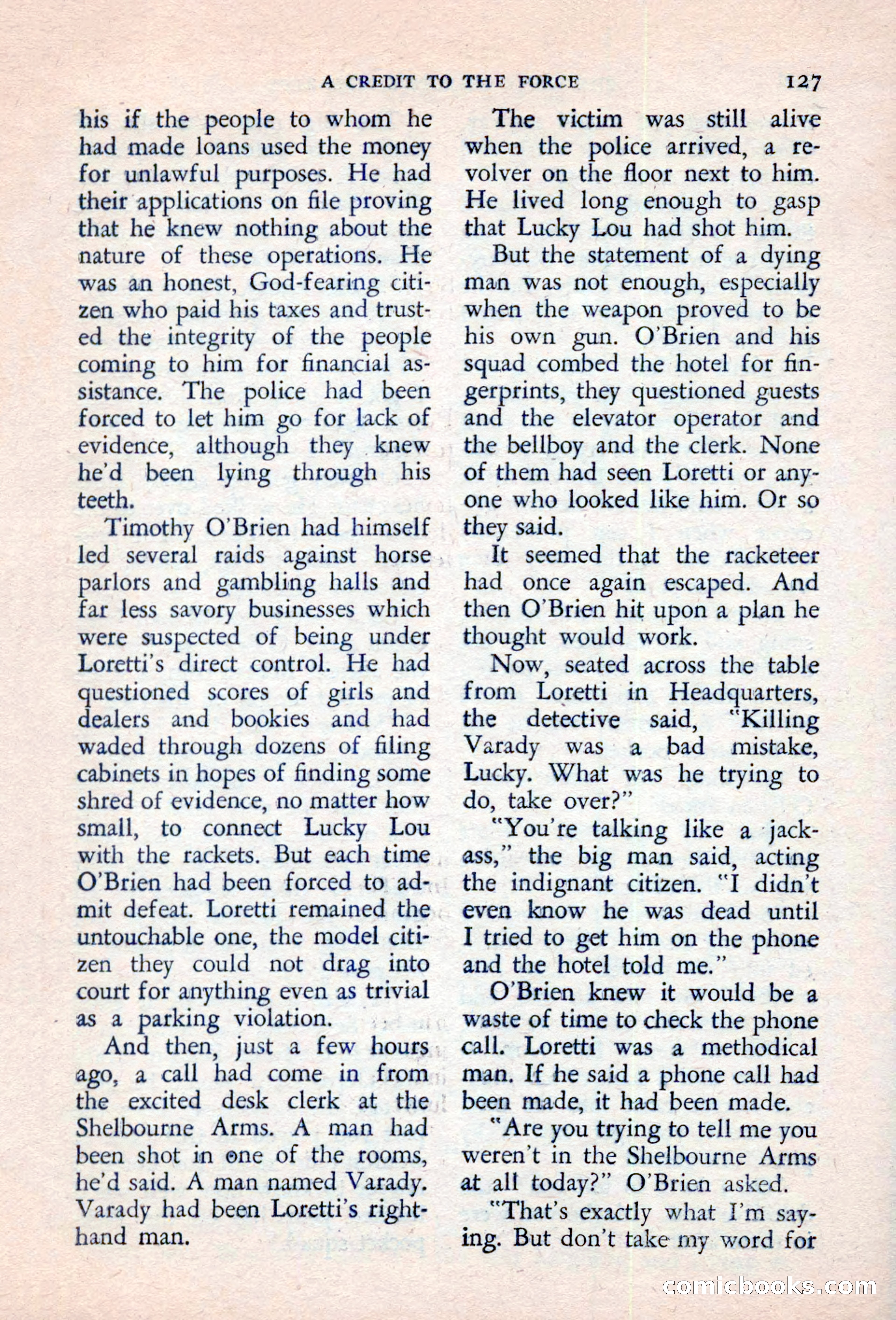 The Saint Detective Magazine — page 129 of 132