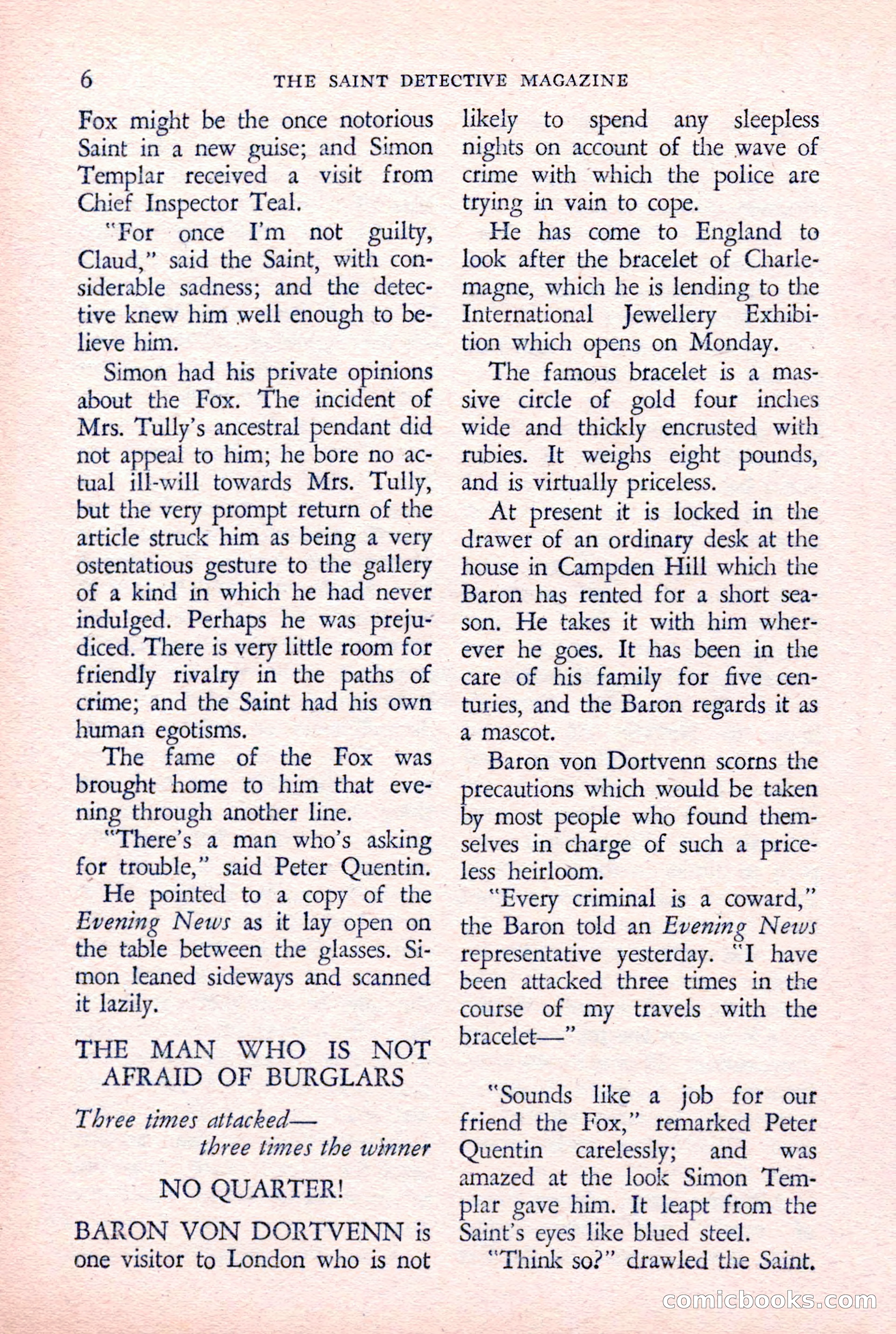 The Saint Detective Magazine — page 8 of 132