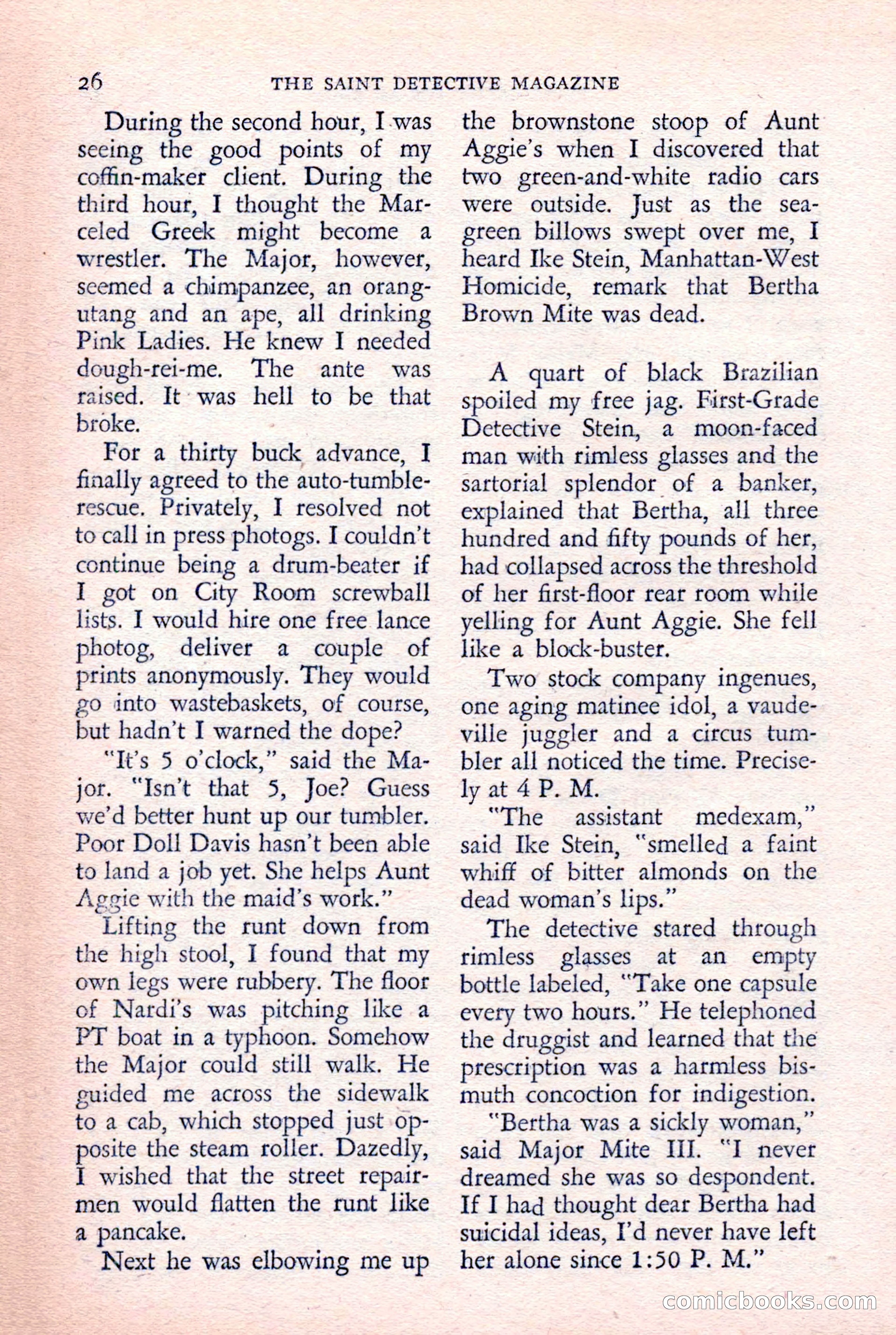 The Saint Detective Magazine — page 28 of 132