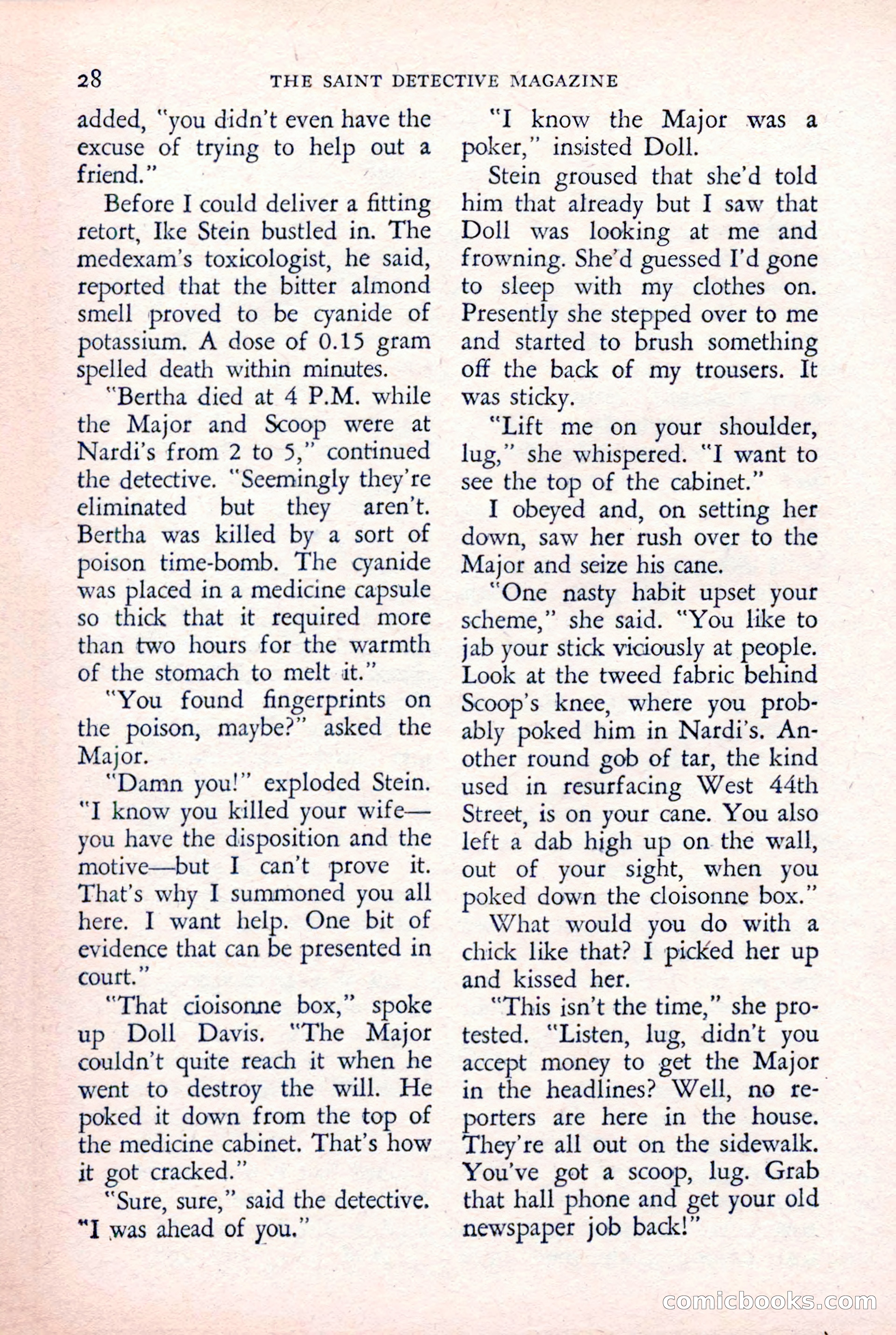 The Saint Detective Magazine — page 30 of 132