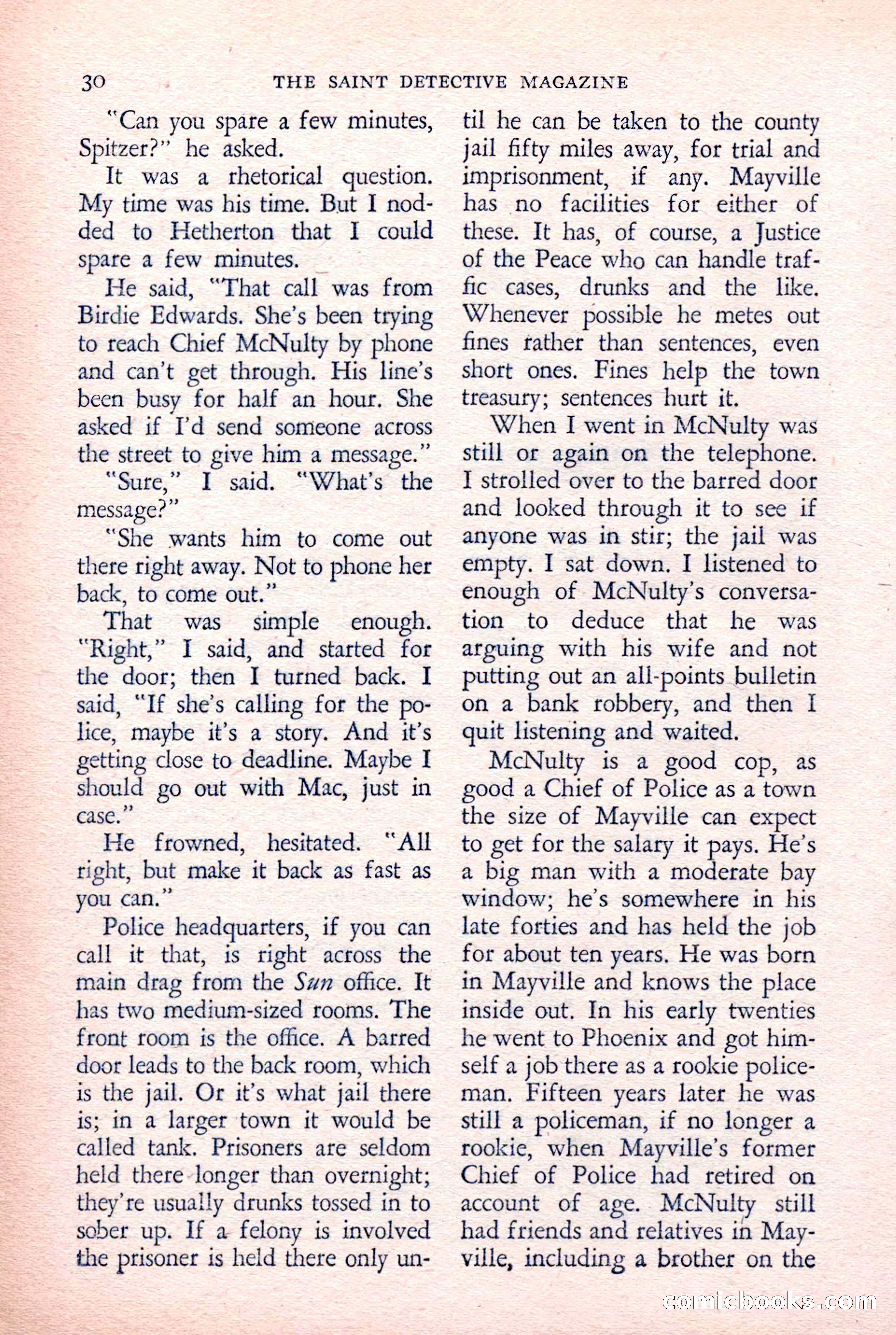 The Saint Detective Magazine — page 32 of 132