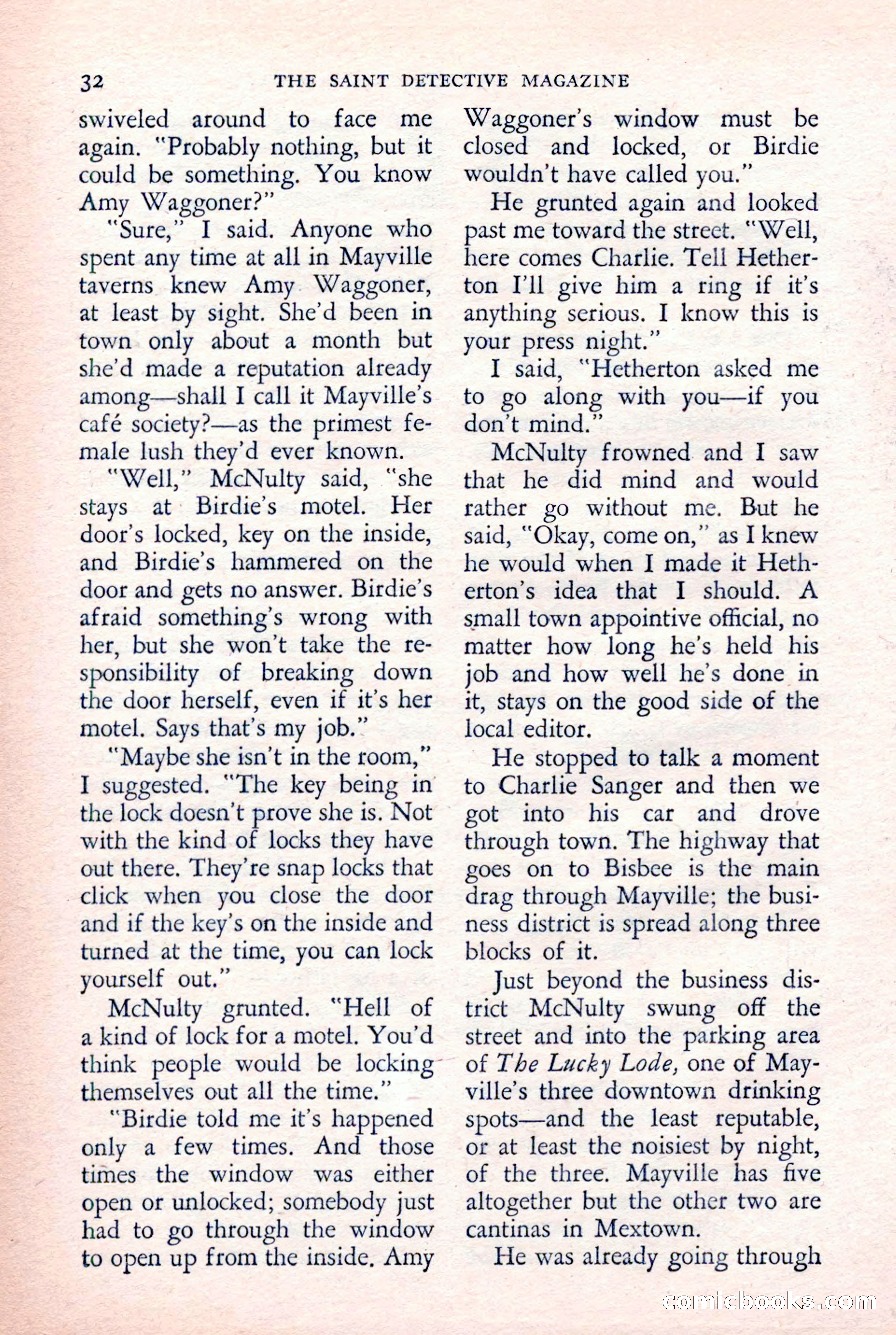 The Saint Detective Magazine — page 34 of 132