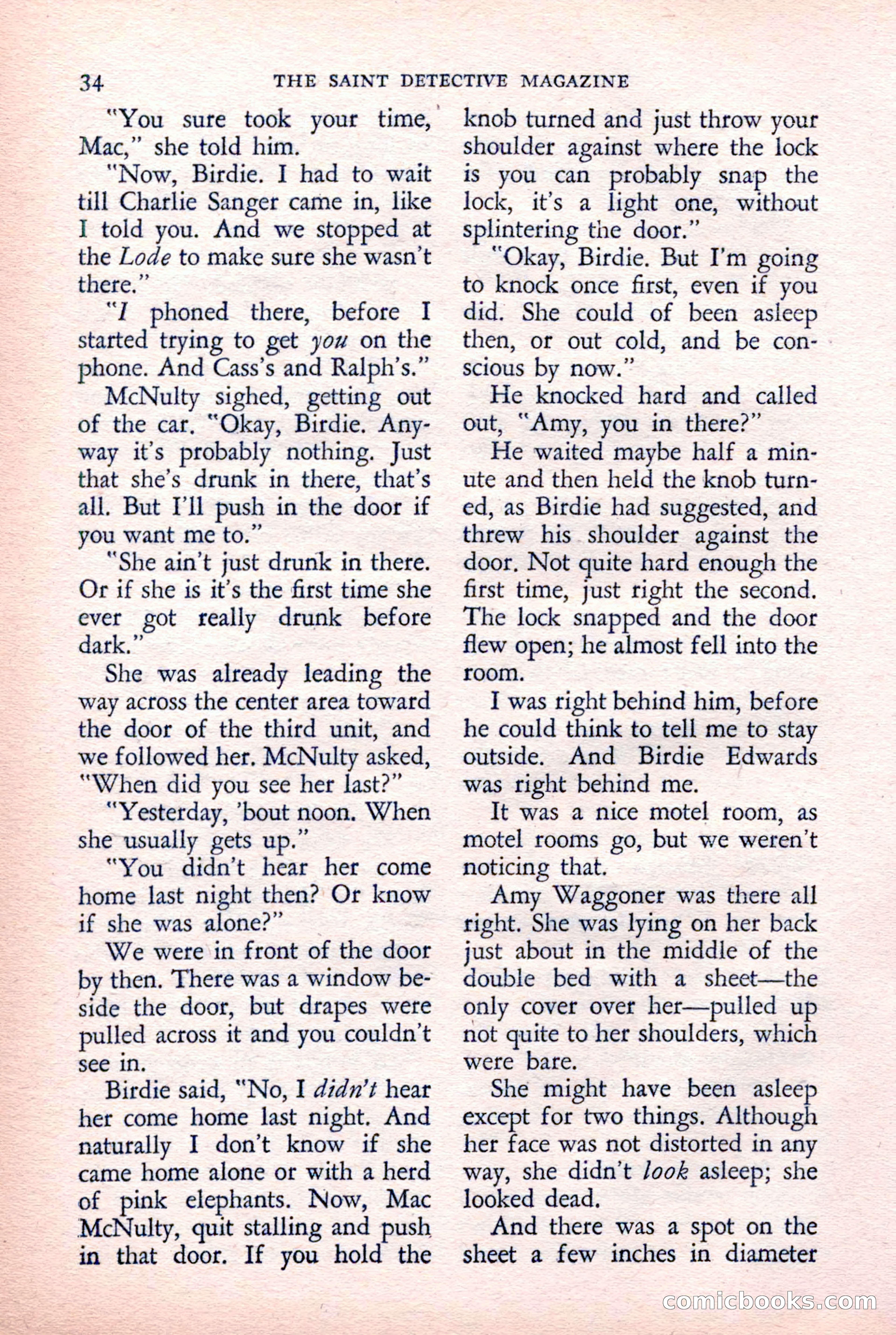 The Saint Detective Magazine — page 36 of 132