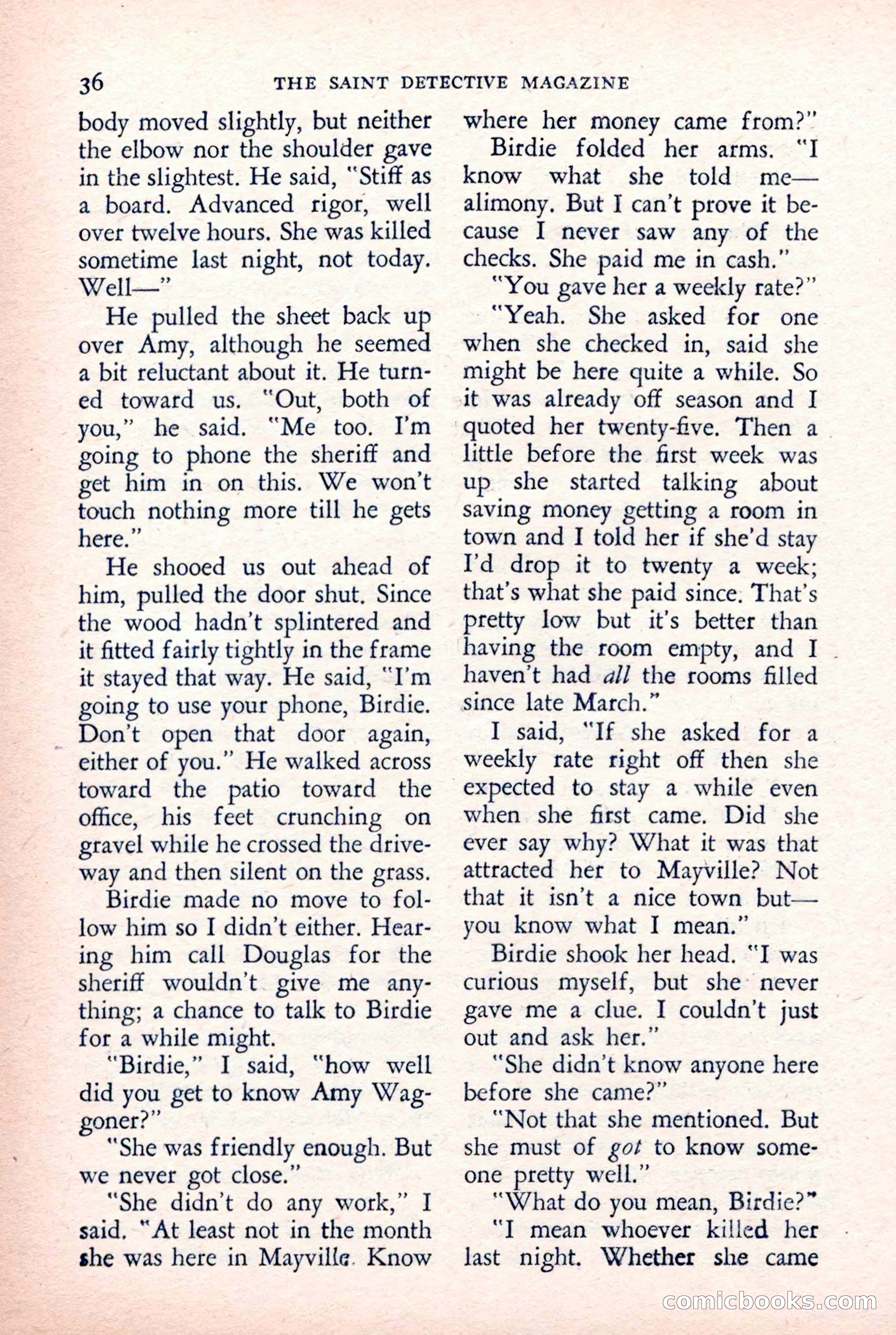 The Saint Detective Magazine — page 38 of 132