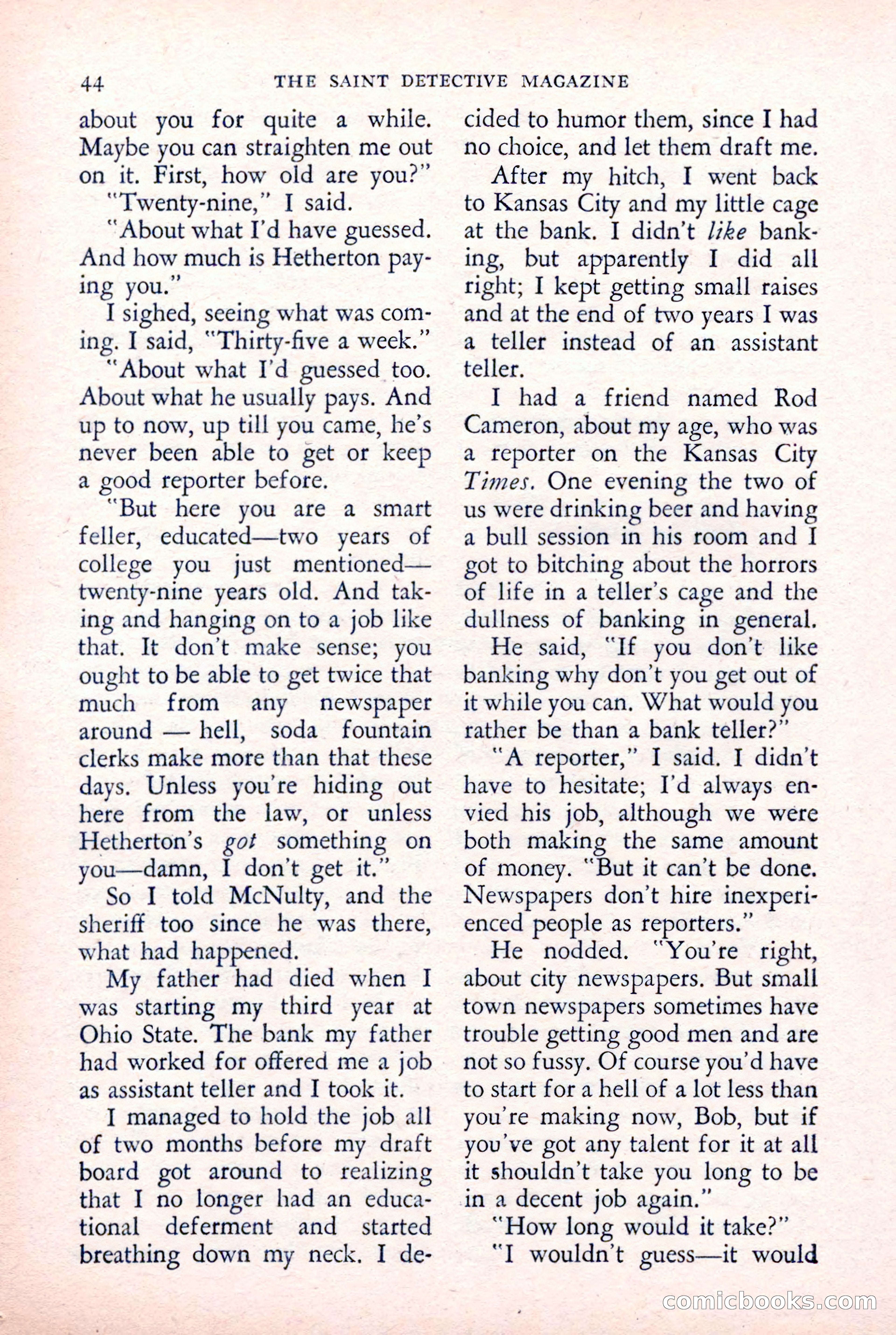 The Saint Detective Magazine — page 46 of 132