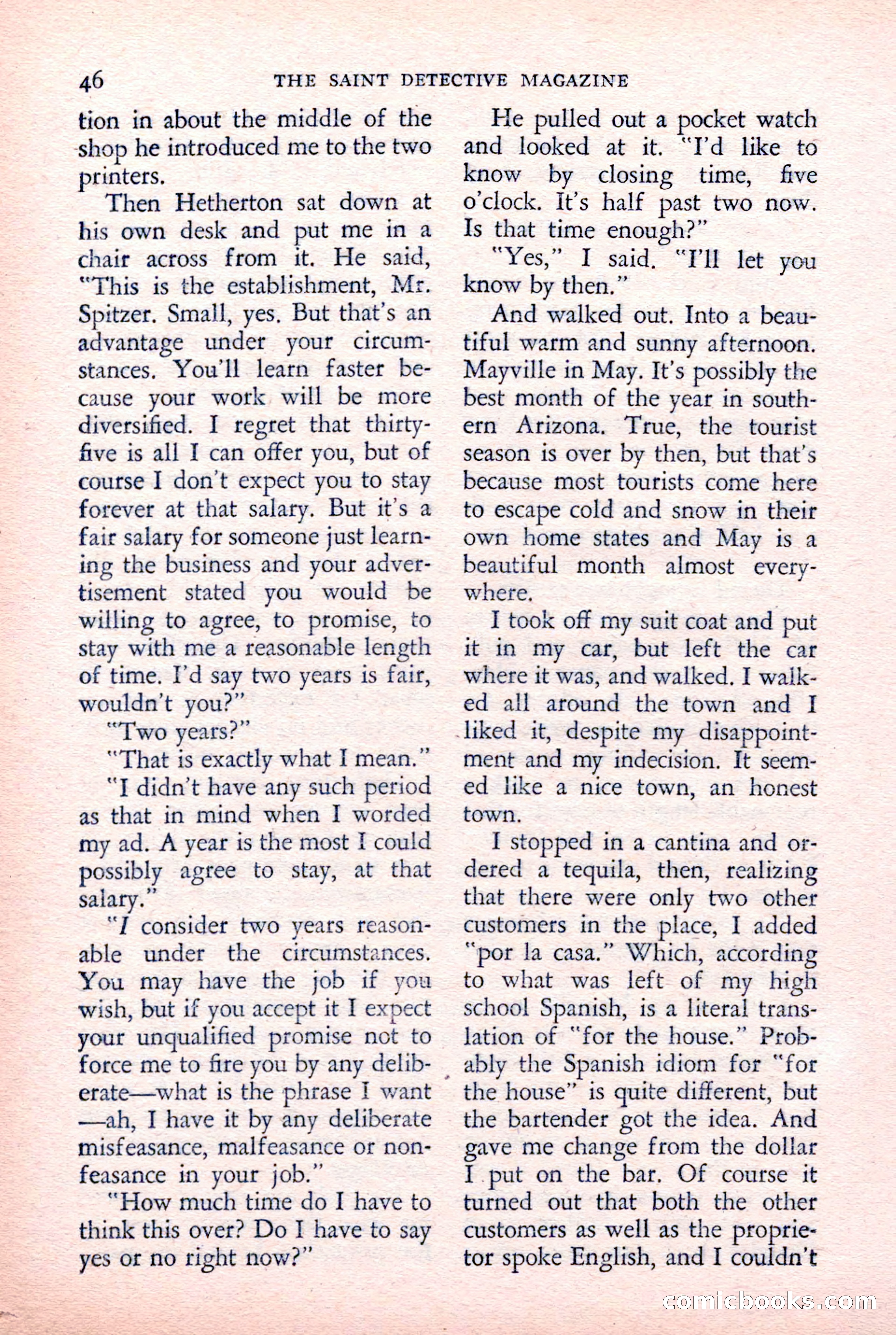 The Saint Detective Magazine — page 48 of 132