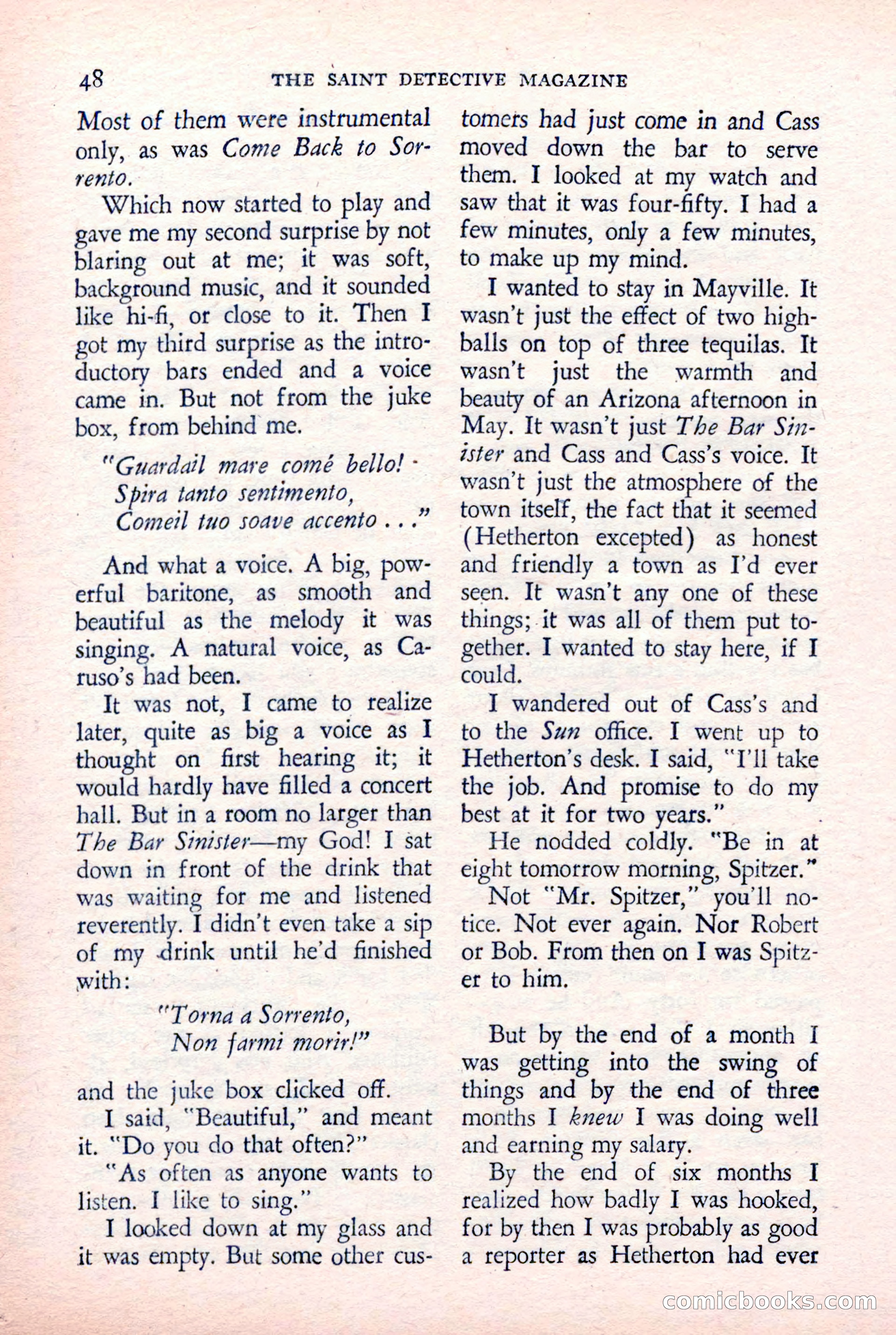 The Saint Detective Magazine — page 50 of 132