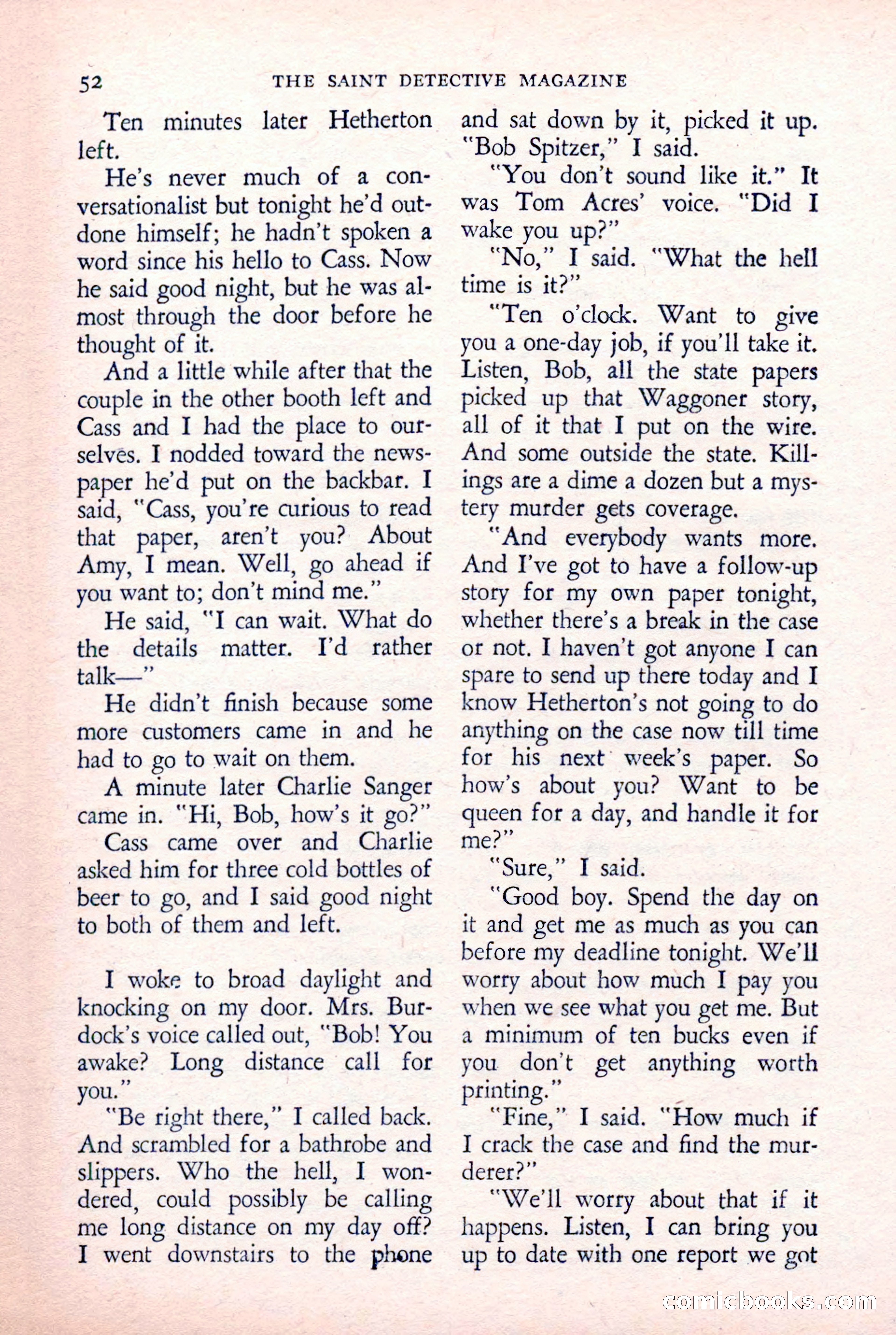 The Saint Detective Magazine — page 54 of 132