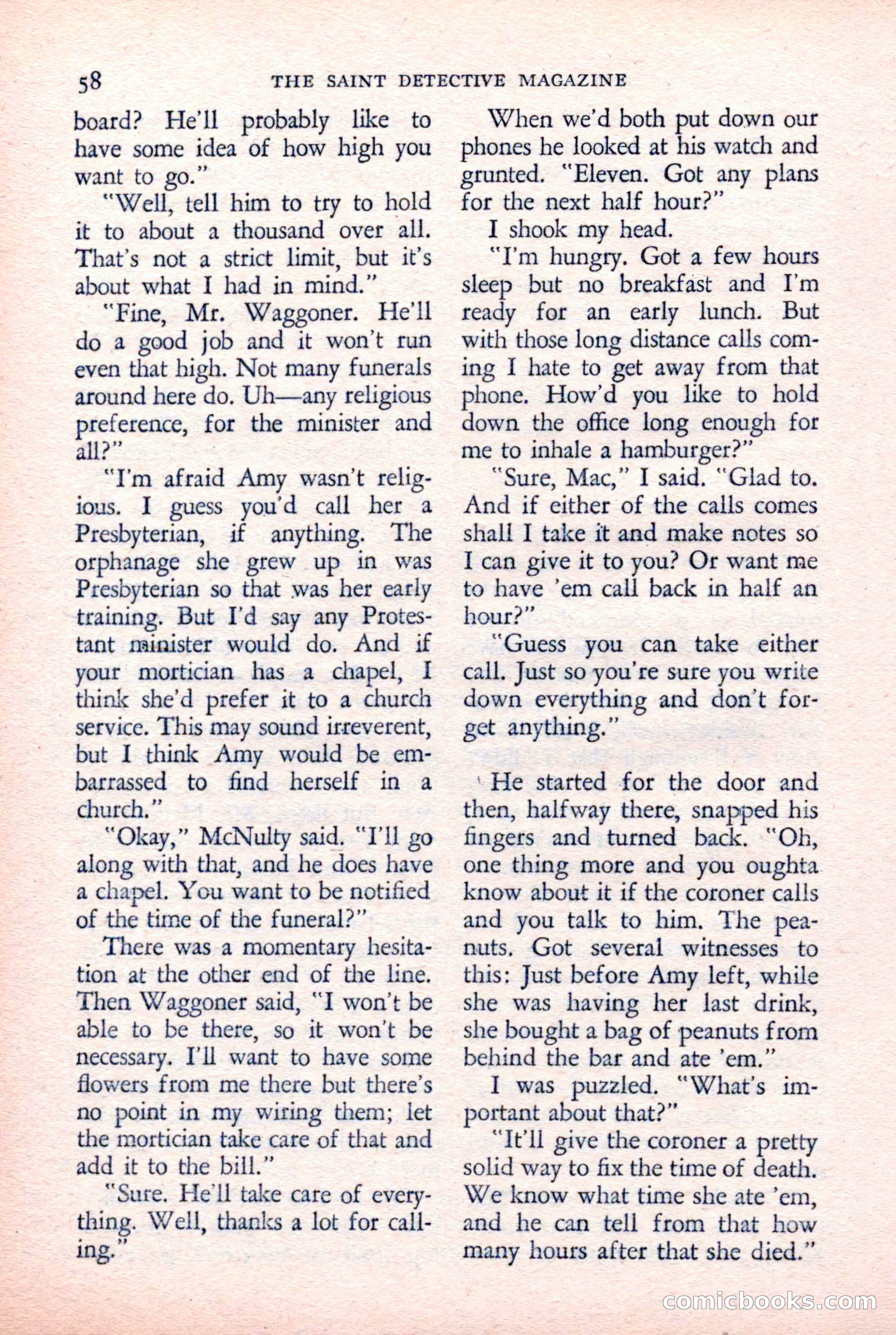 The Saint Detective Magazine — page 60 of 132