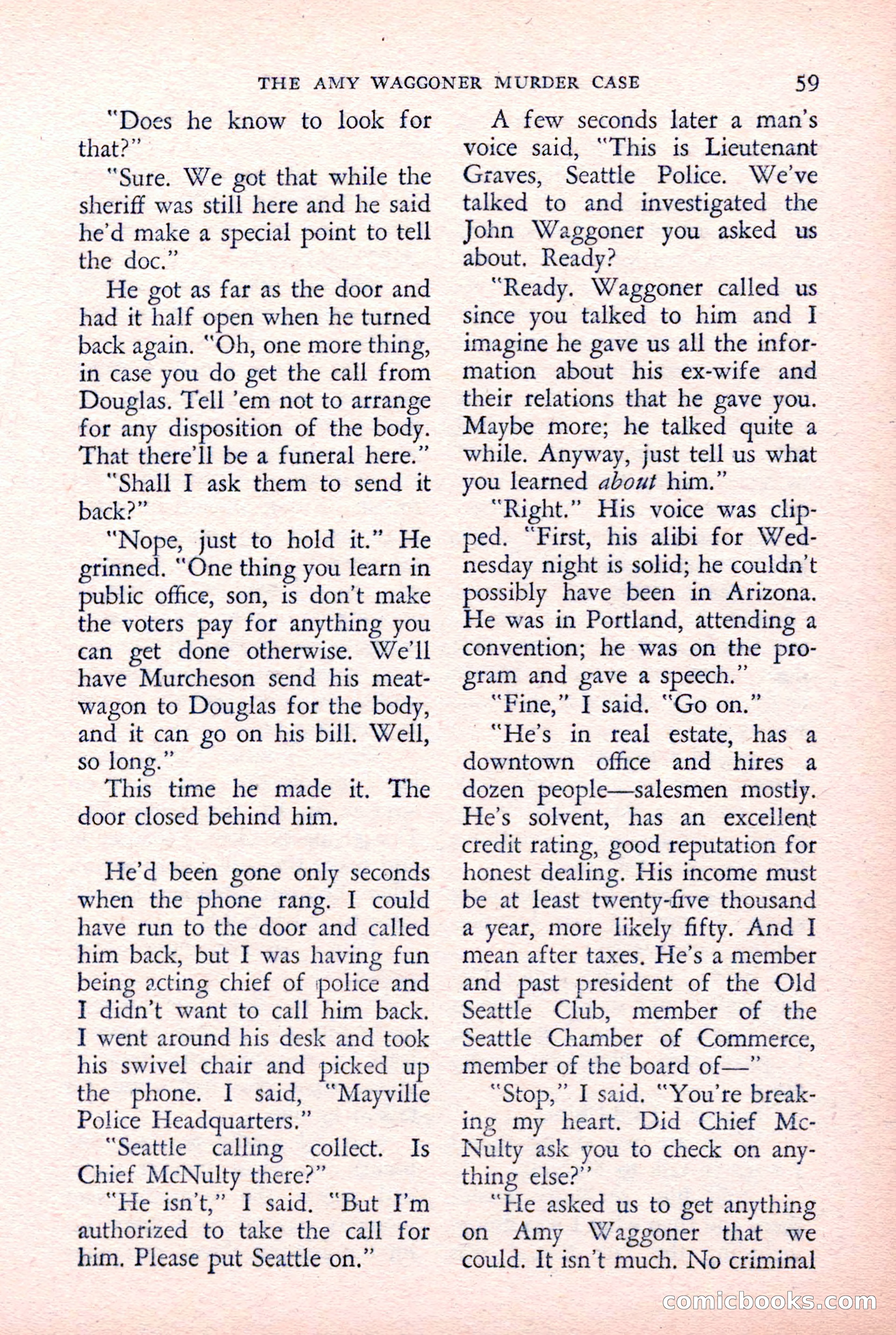 The Saint Detective Magazine — page 61 of 132
