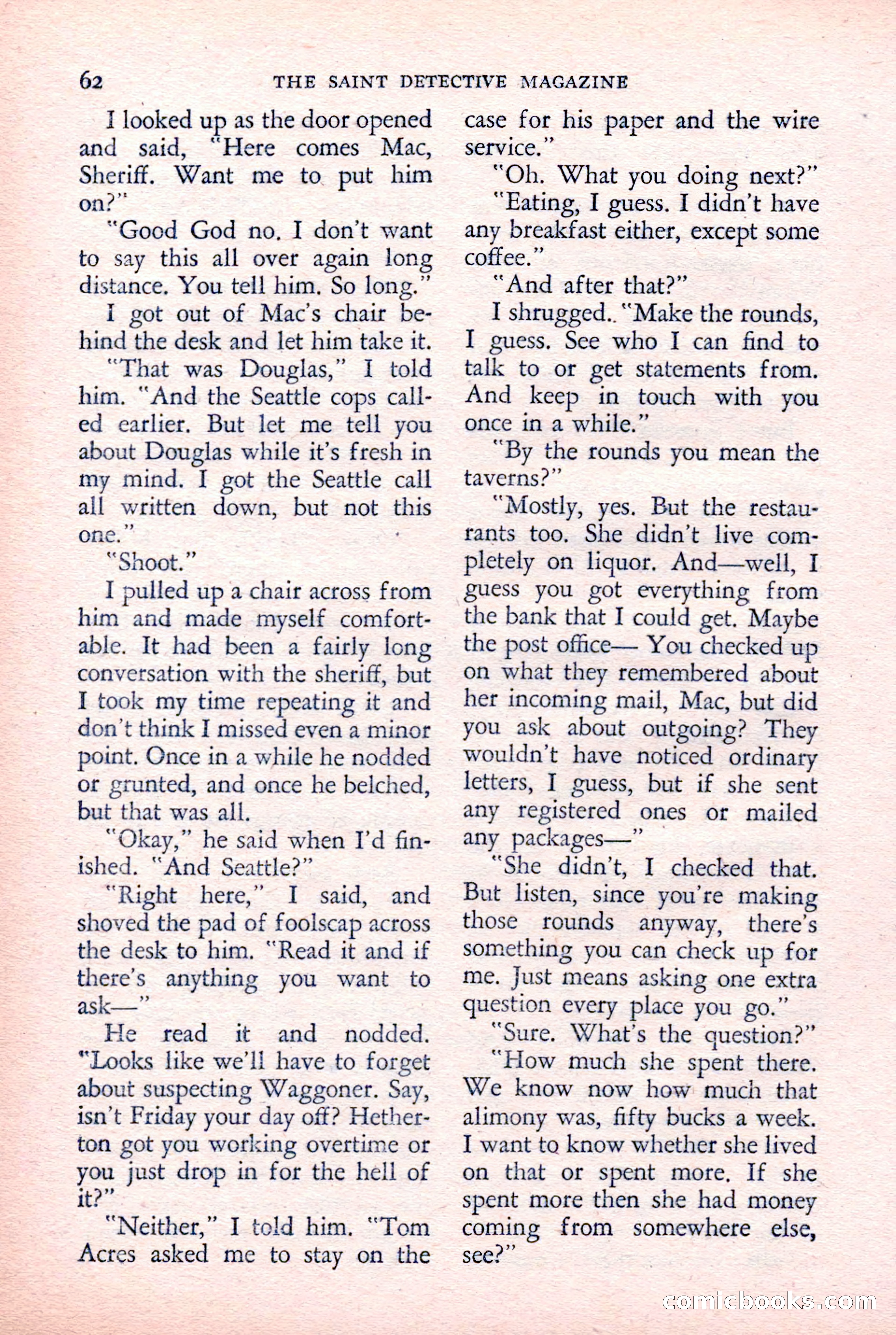 The Saint Detective Magazine — page 64 of 132