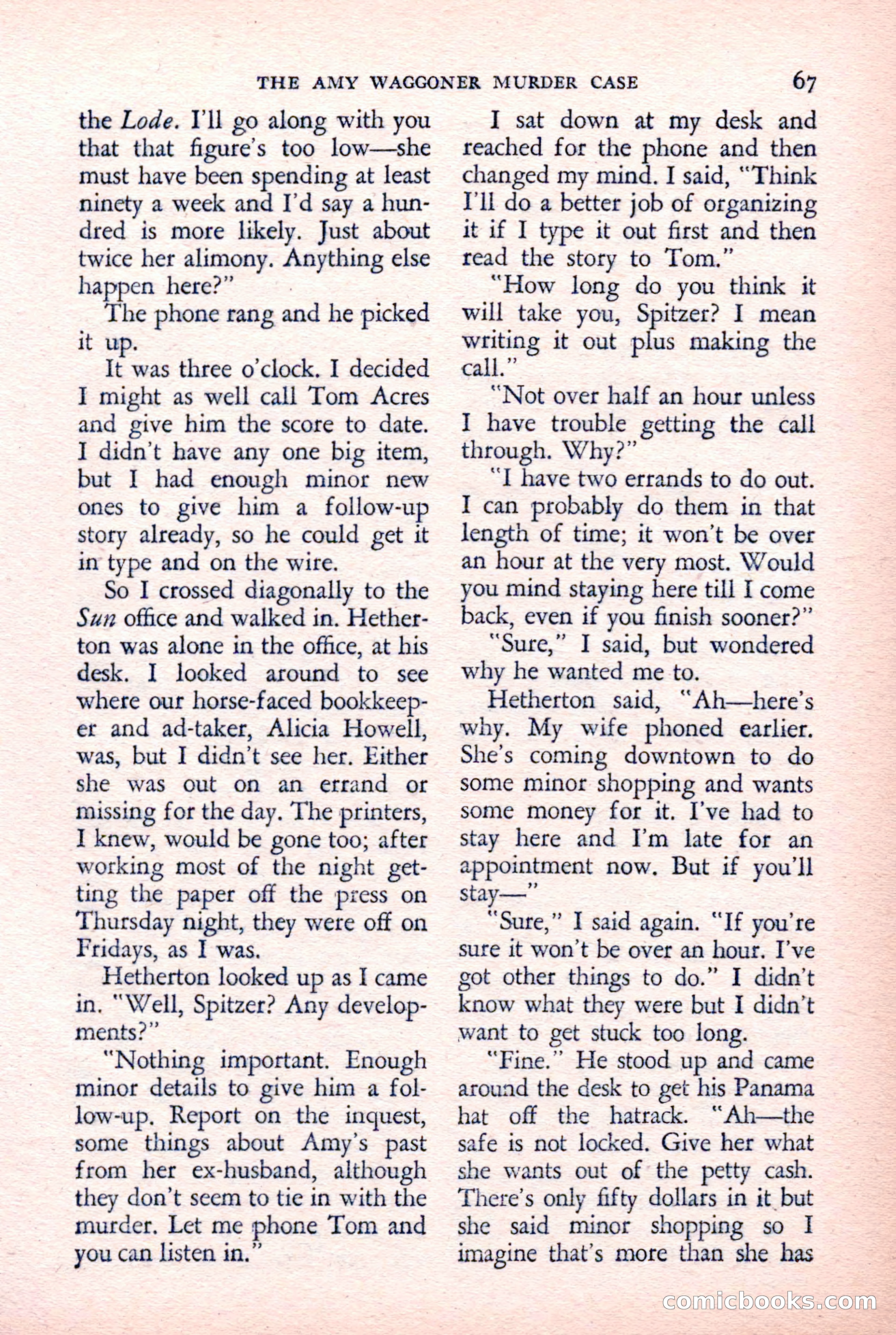 The Saint Detective Magazine — page 69 of 132