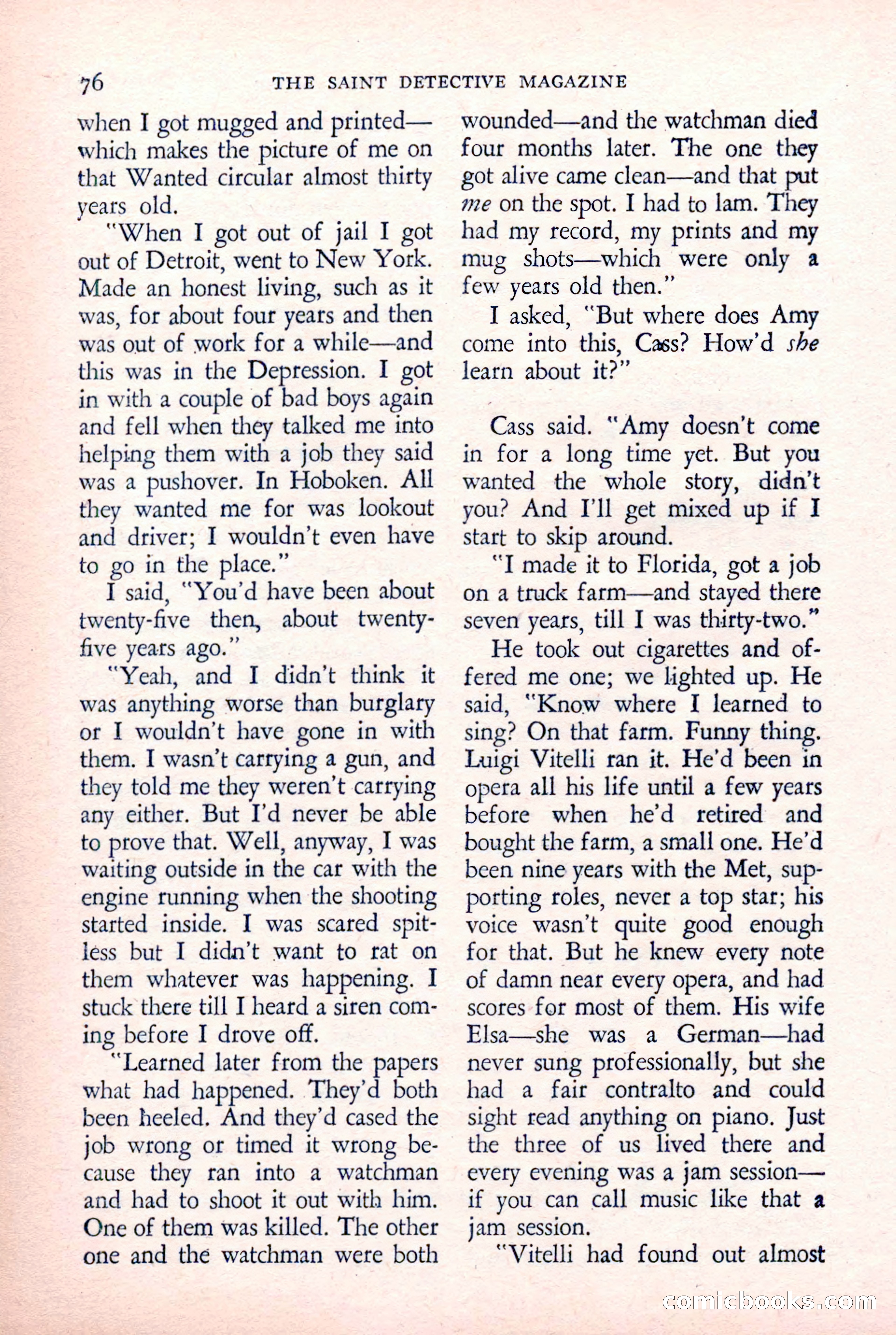 The Saint Detective Magazine — page 78 of 132