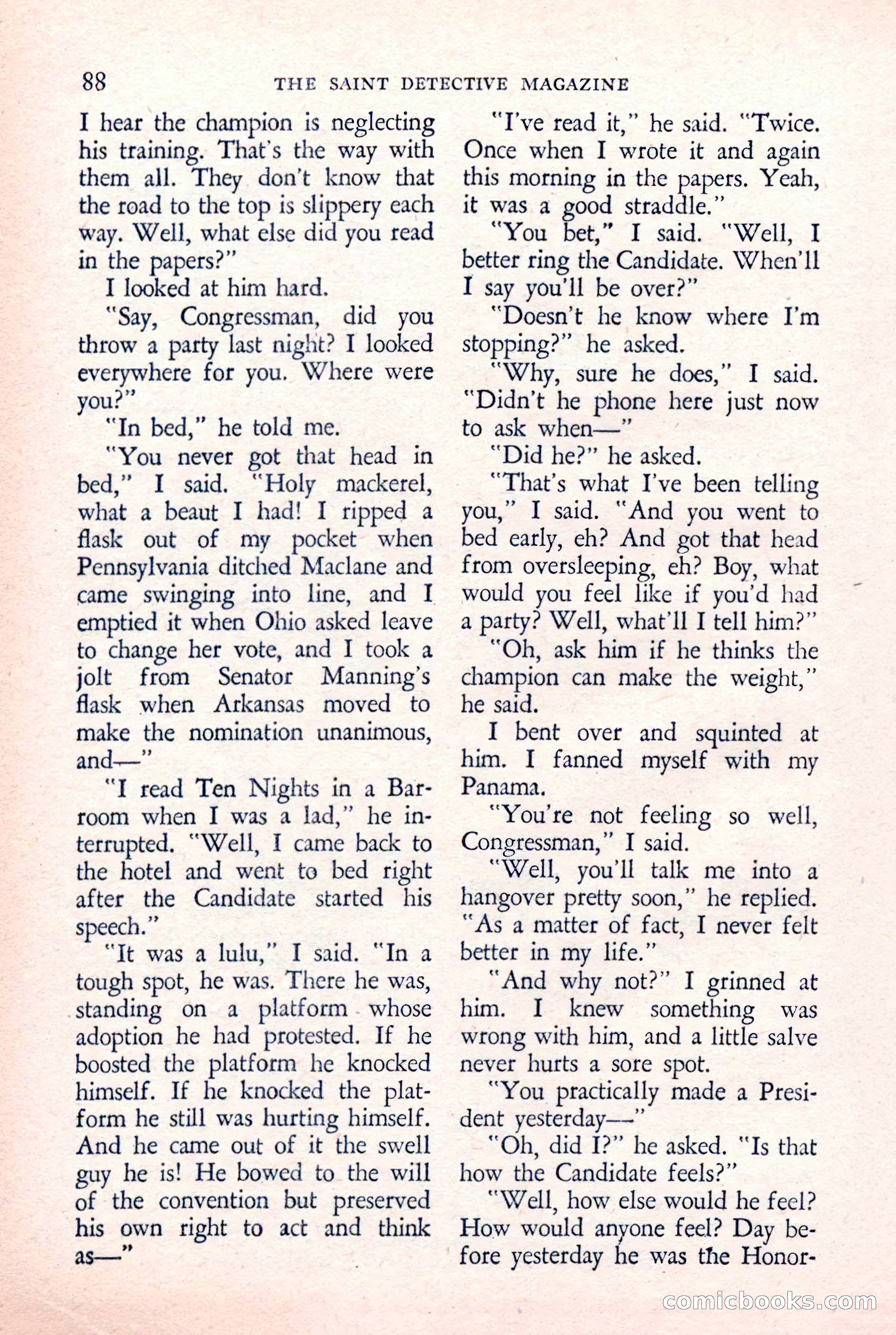The Saint Detective Magazine — page 90 of 132