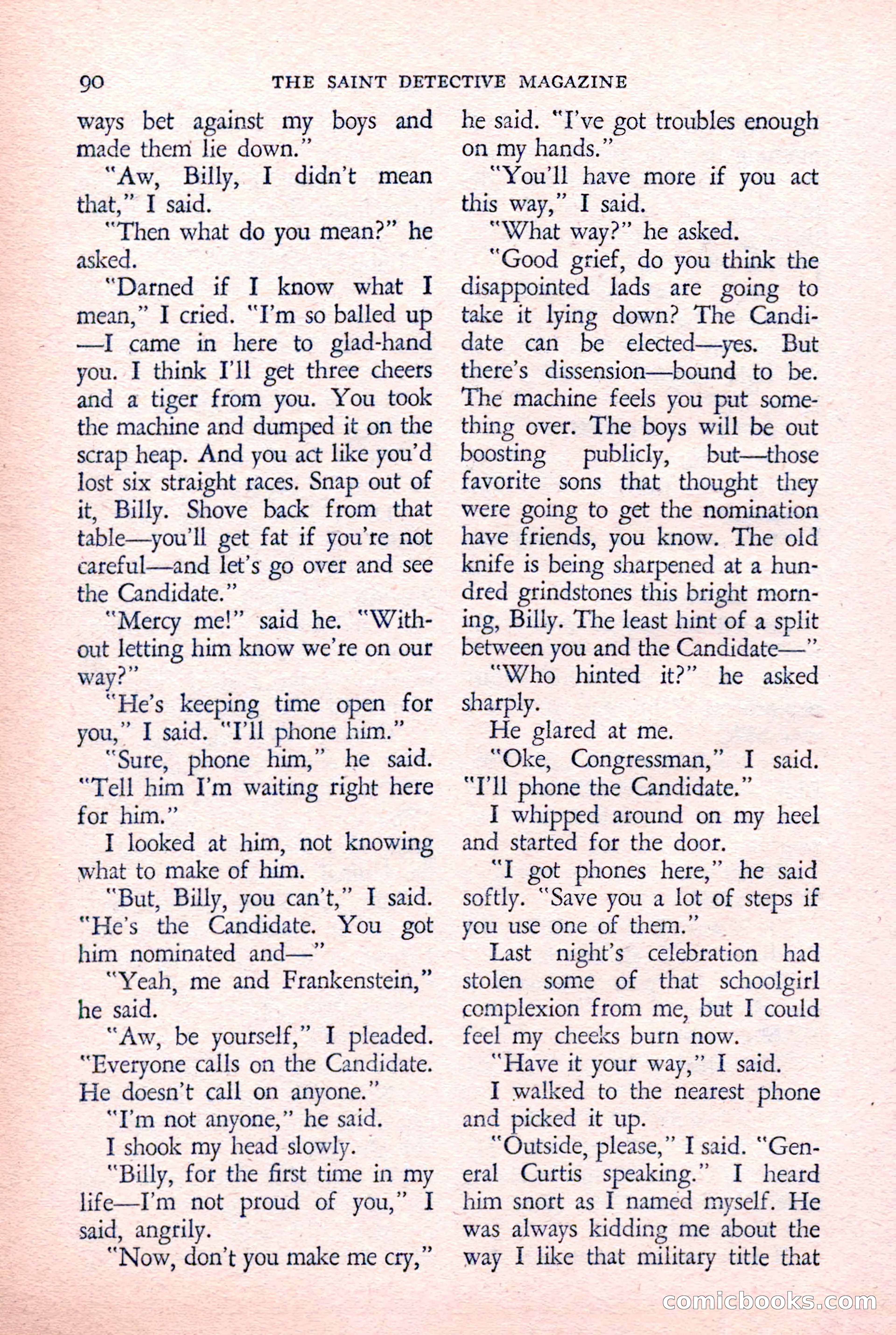 The Saint Detective Magazine — page 92 of 132