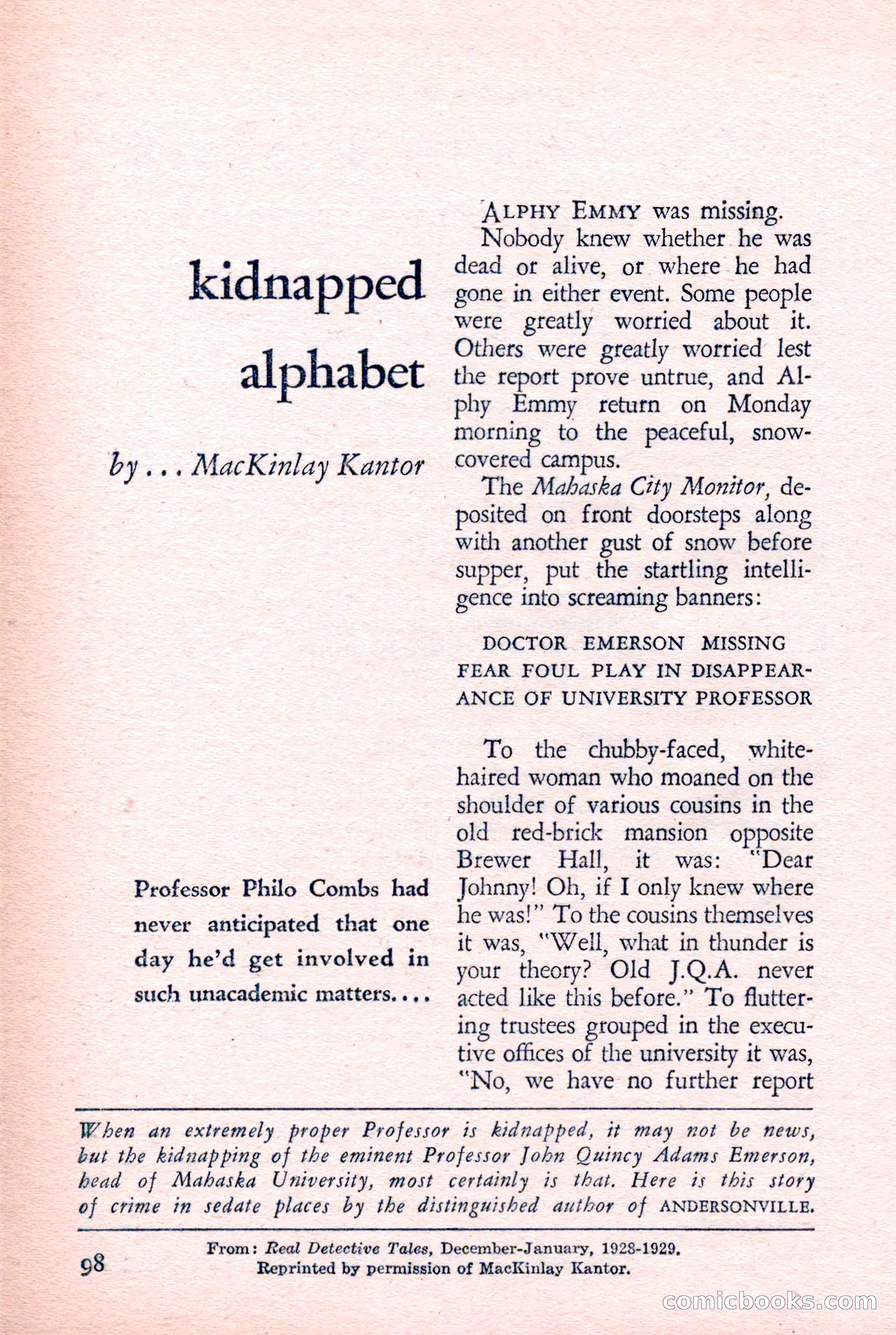 The Saint Detective Magazine — page 100 of 132