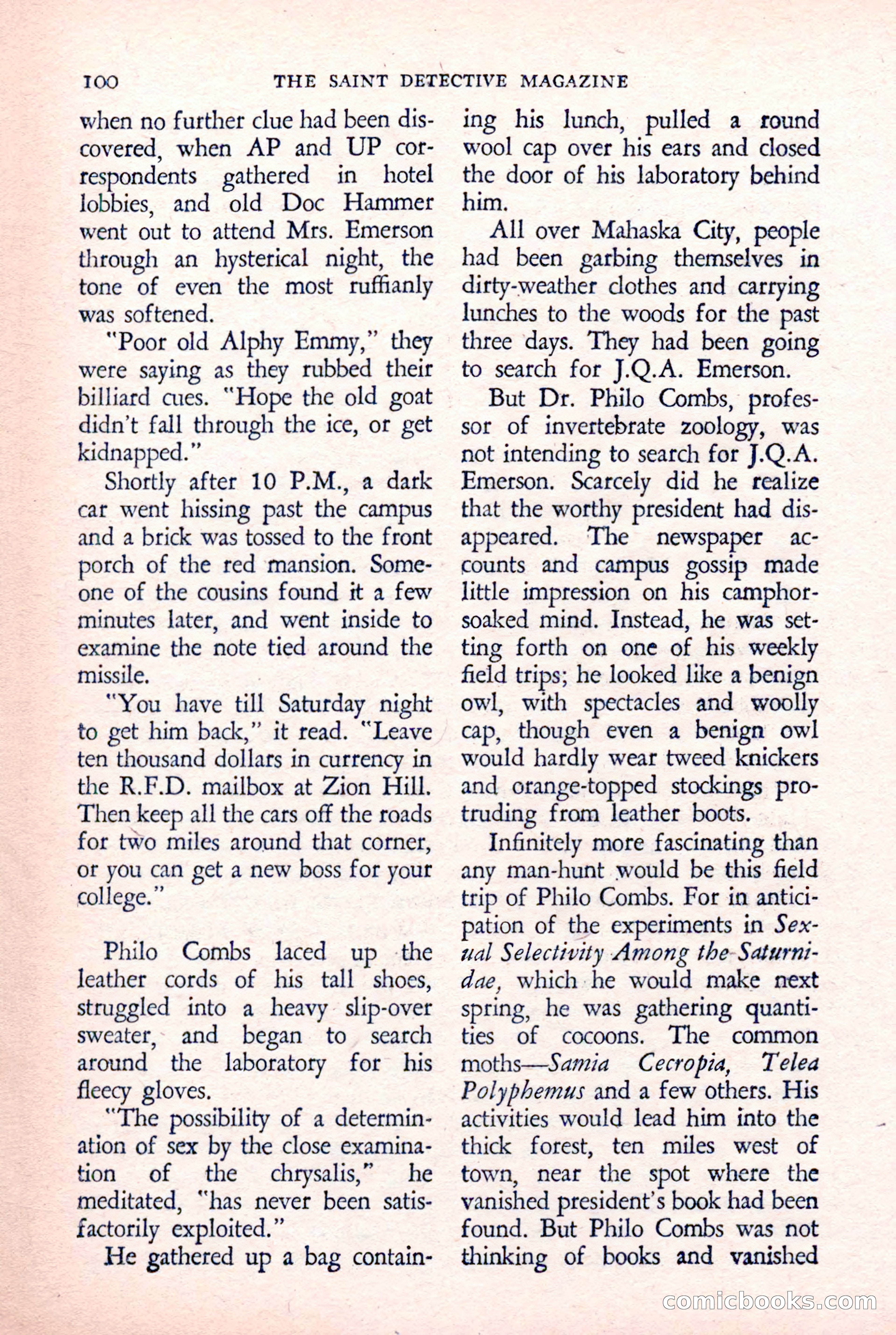 The Saint Detective Magazine — page 102 of 132