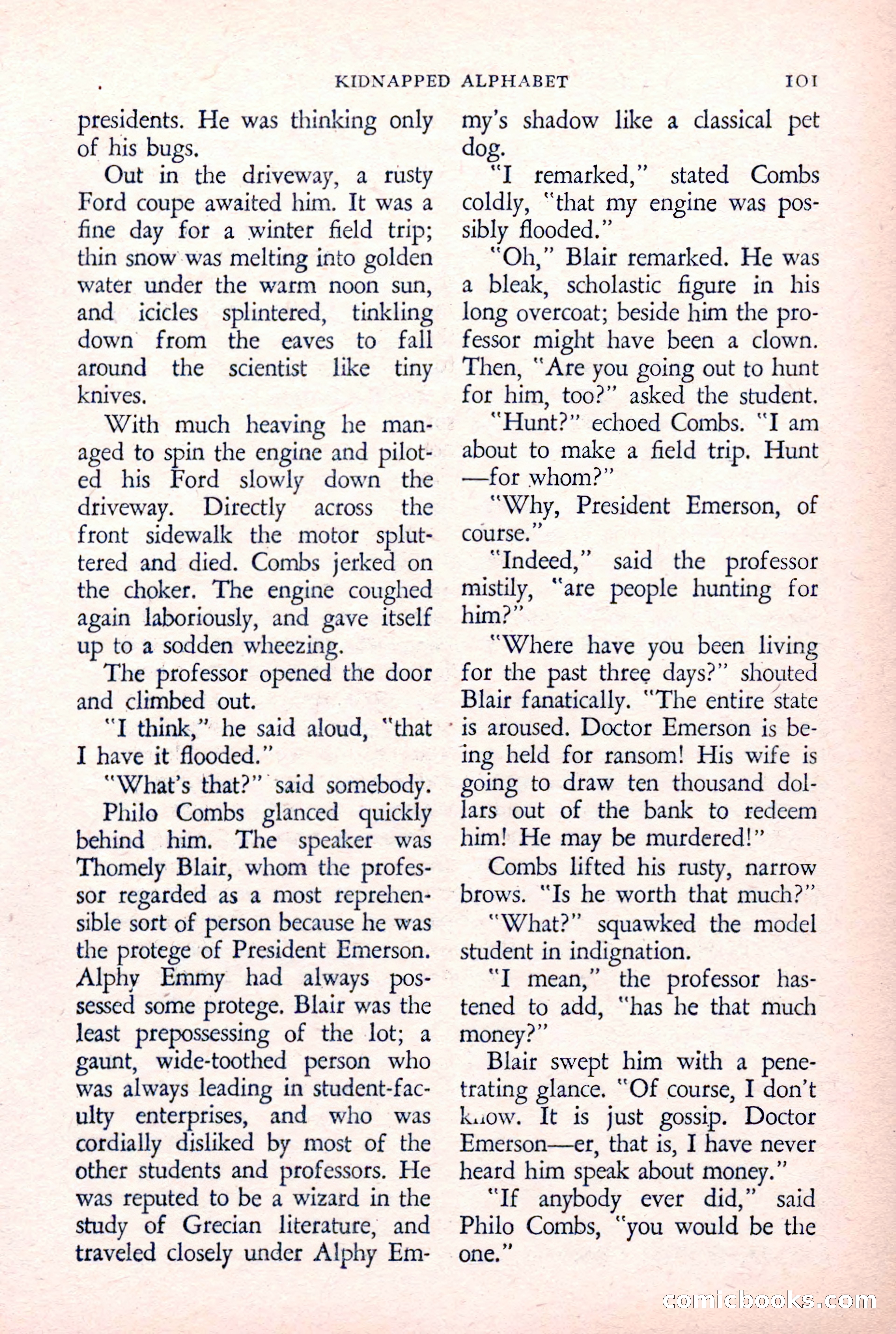 The Saint Detective Magazine — page 103 of 132