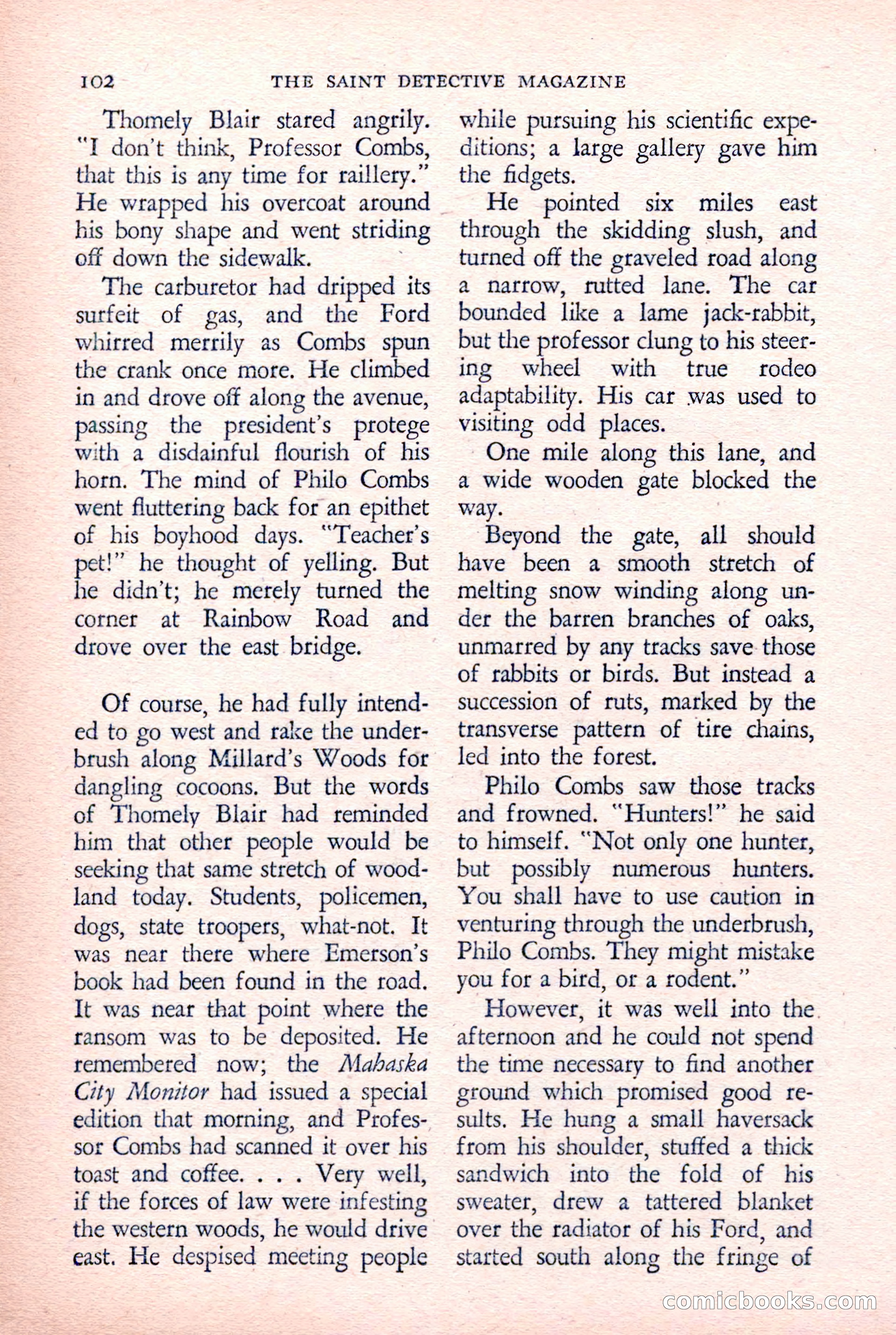 The Saint Detective Magazine — page 104 of 132