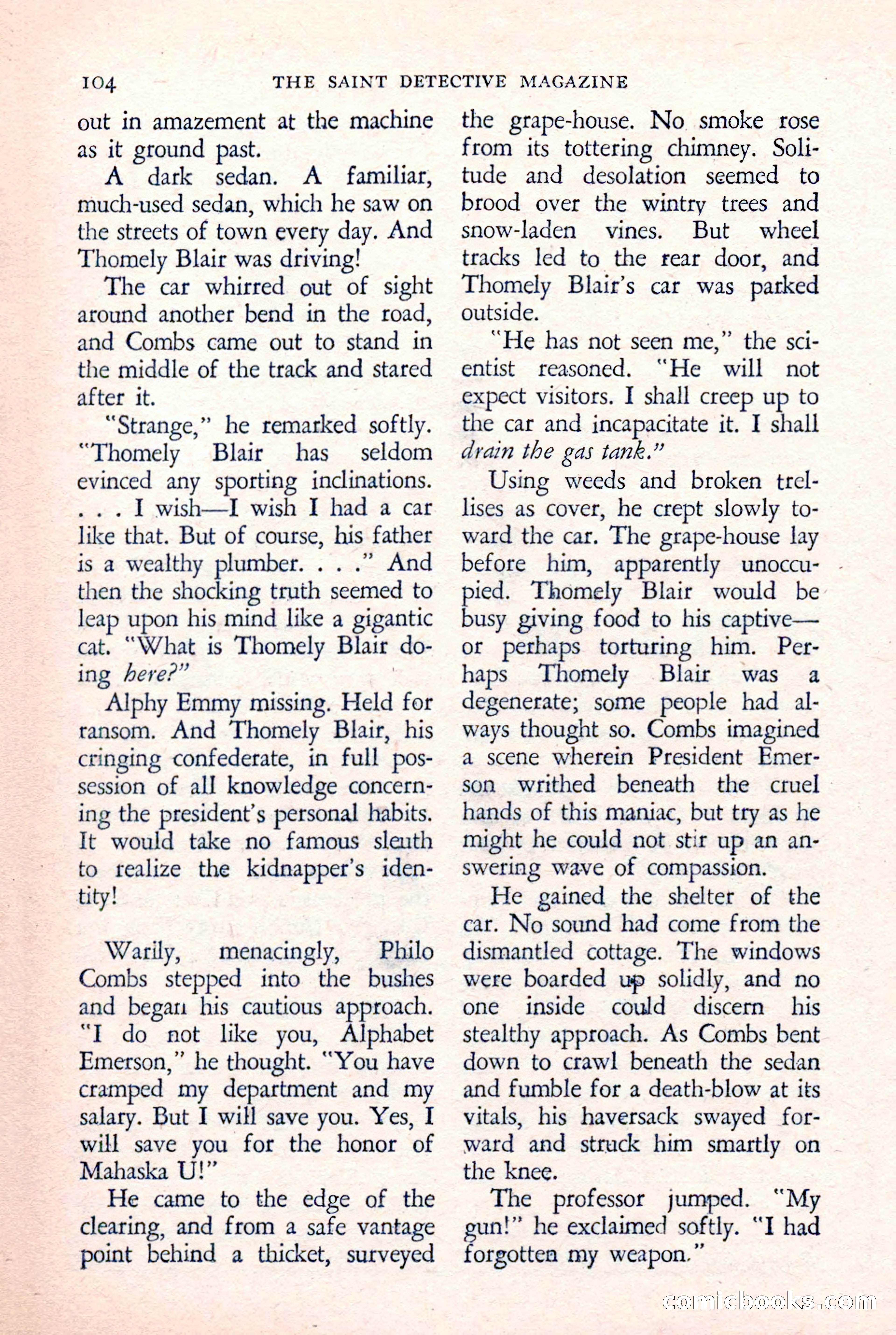 The Saint Detective Magazine — page 106 of 132
