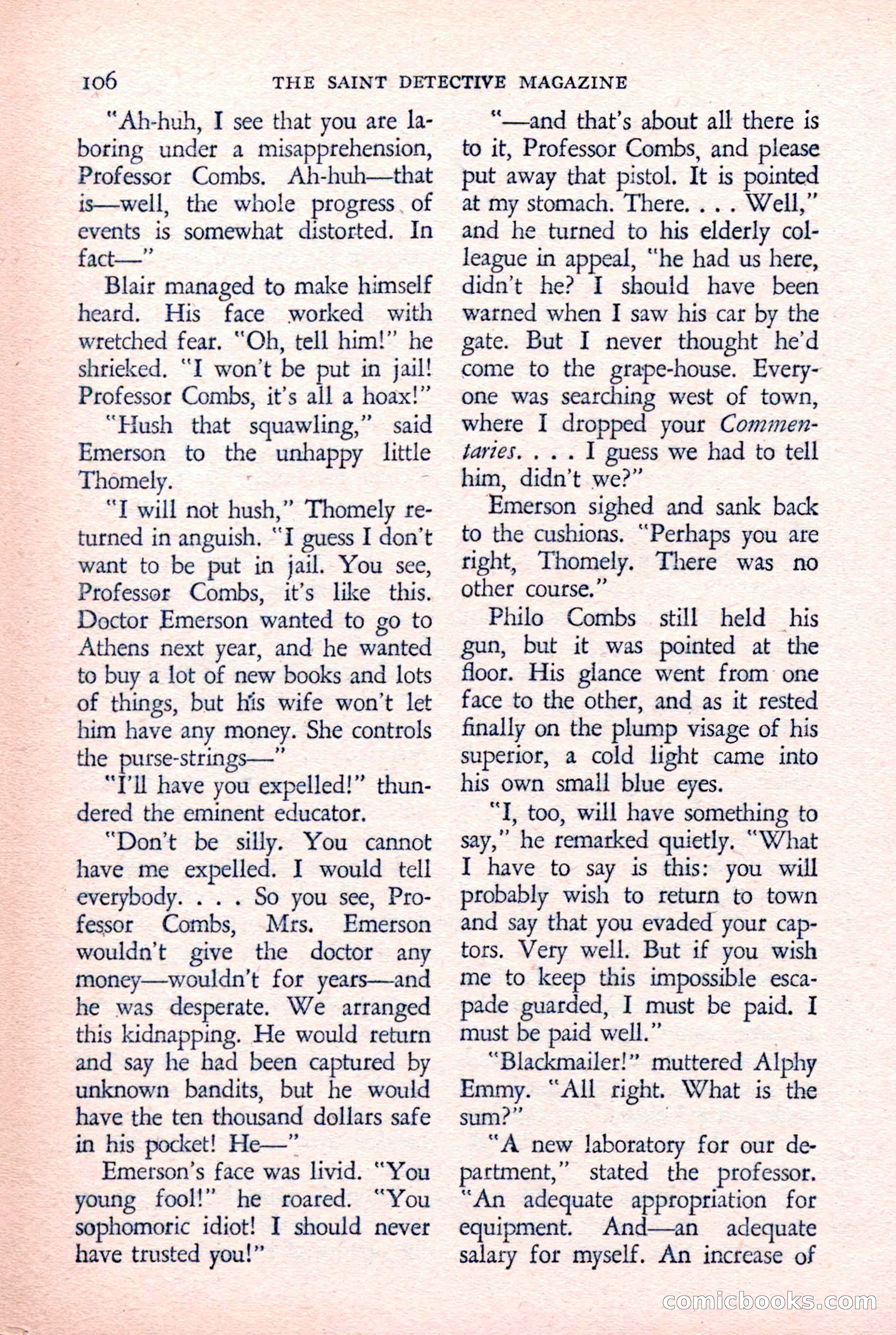 The Saint Detective Magazine — page 108 of 132