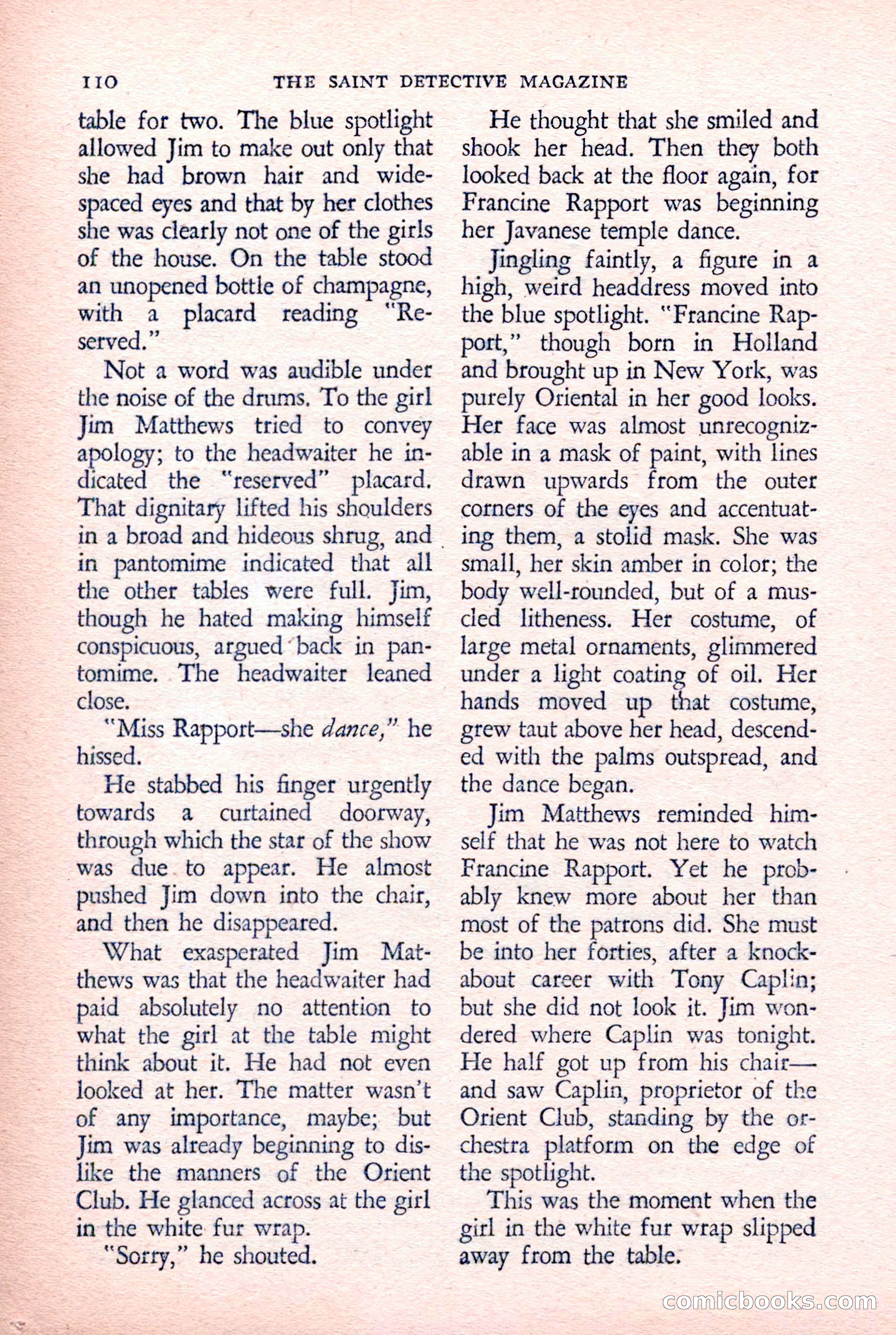 The Saint Detective Magazine — page 112 of 132
