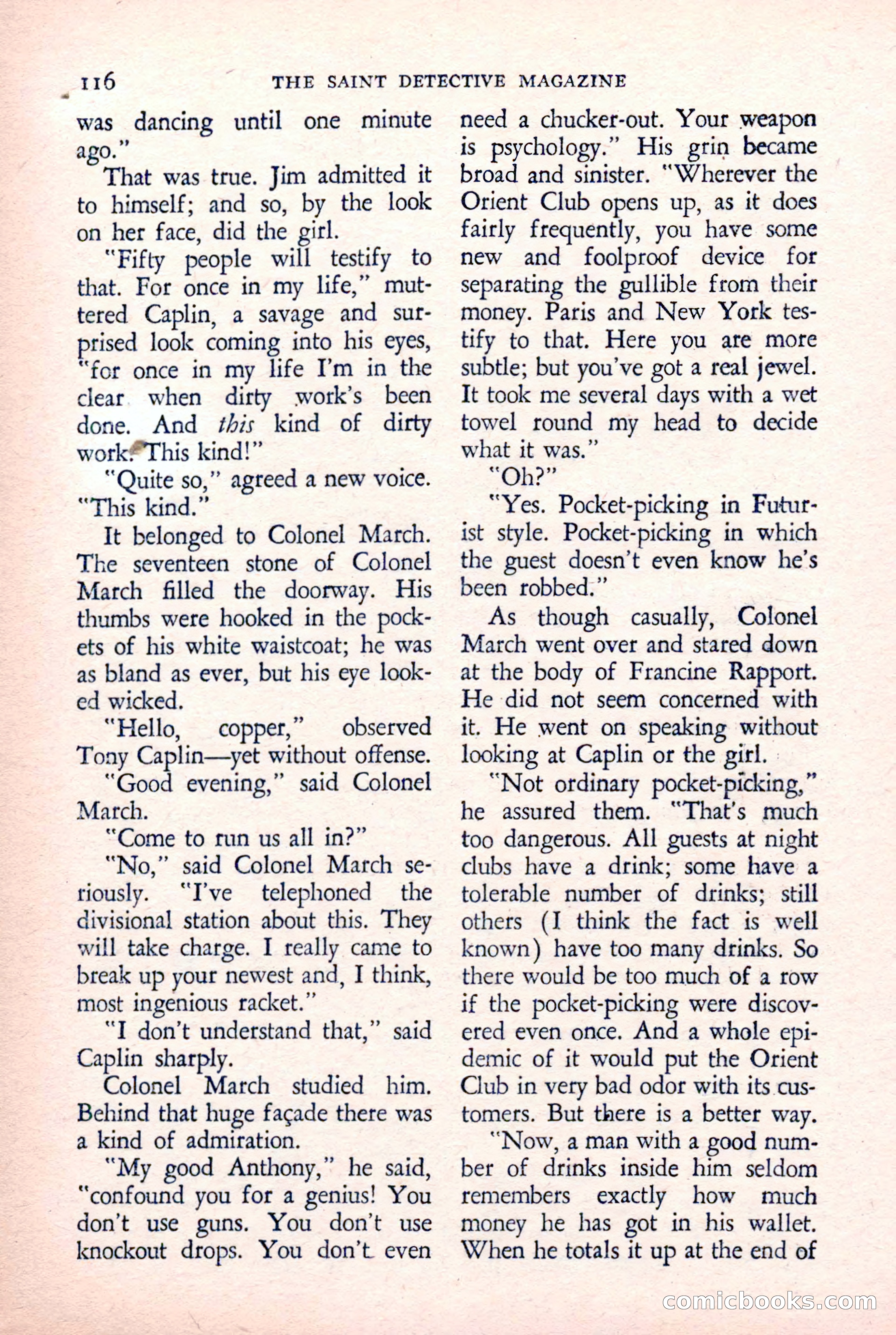 The Saint Detective Magazine — page 118 of 132