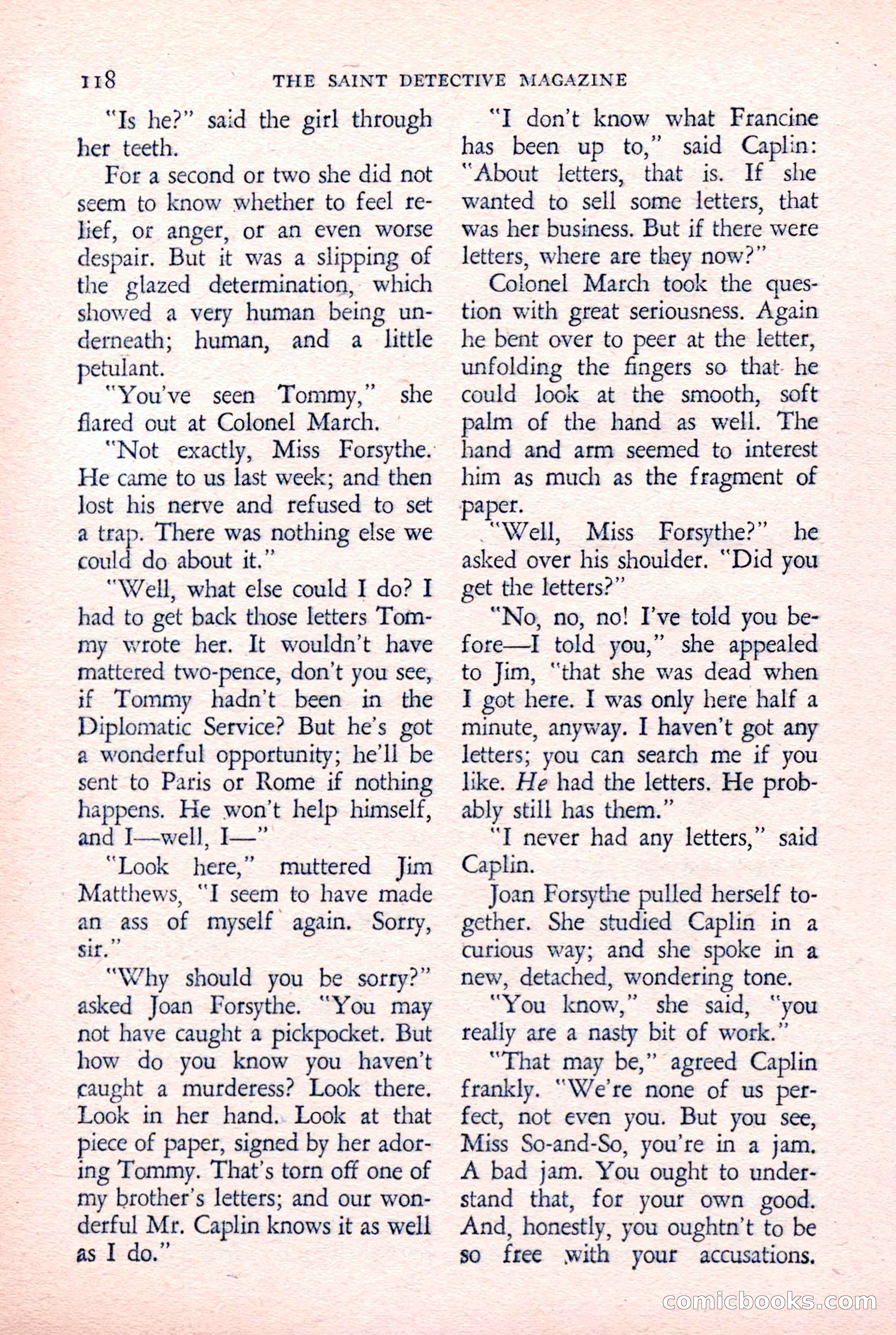 The Saint Detective Magazine — page 120 of 132