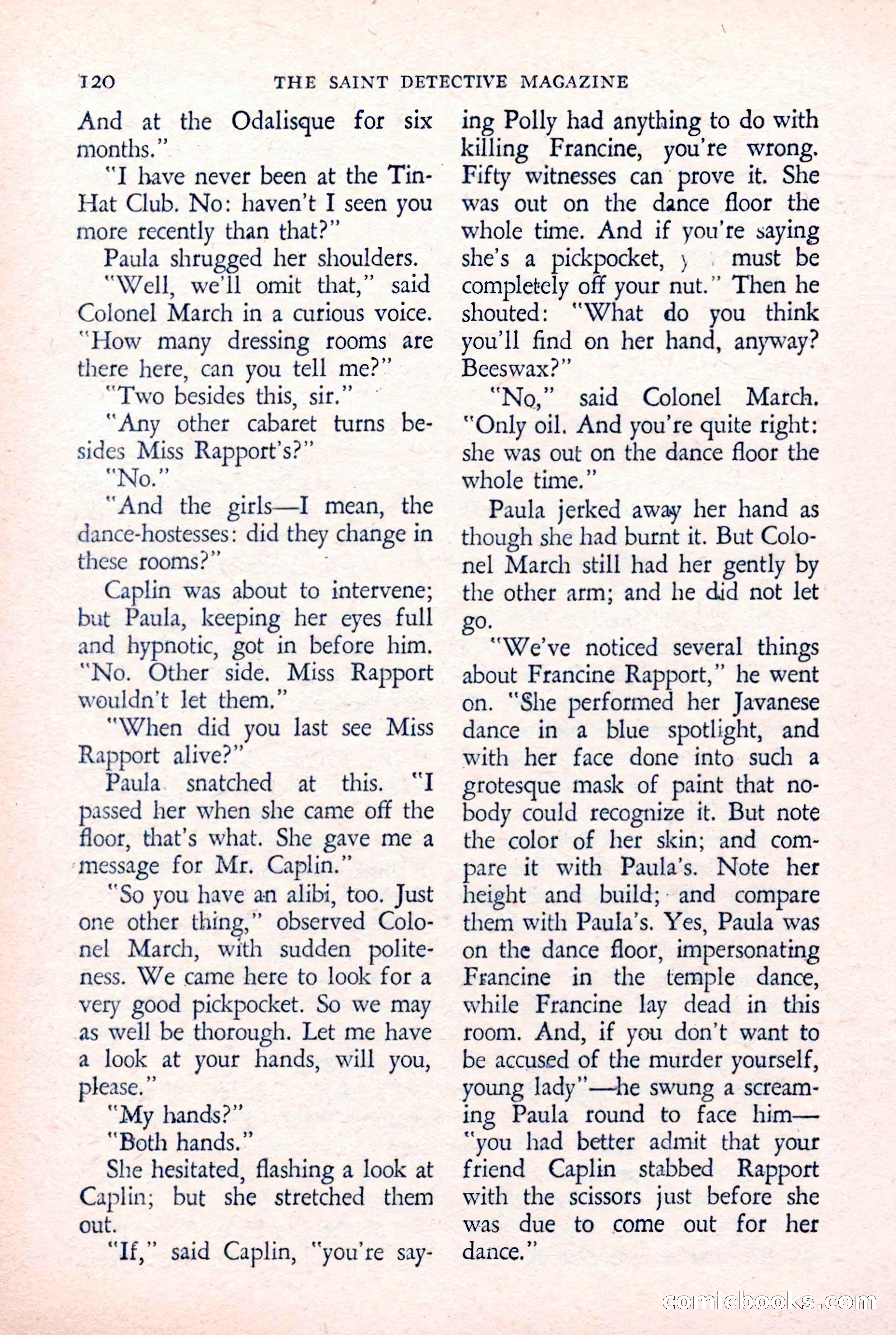 The Saint Detective Magazine — page 122 of 132