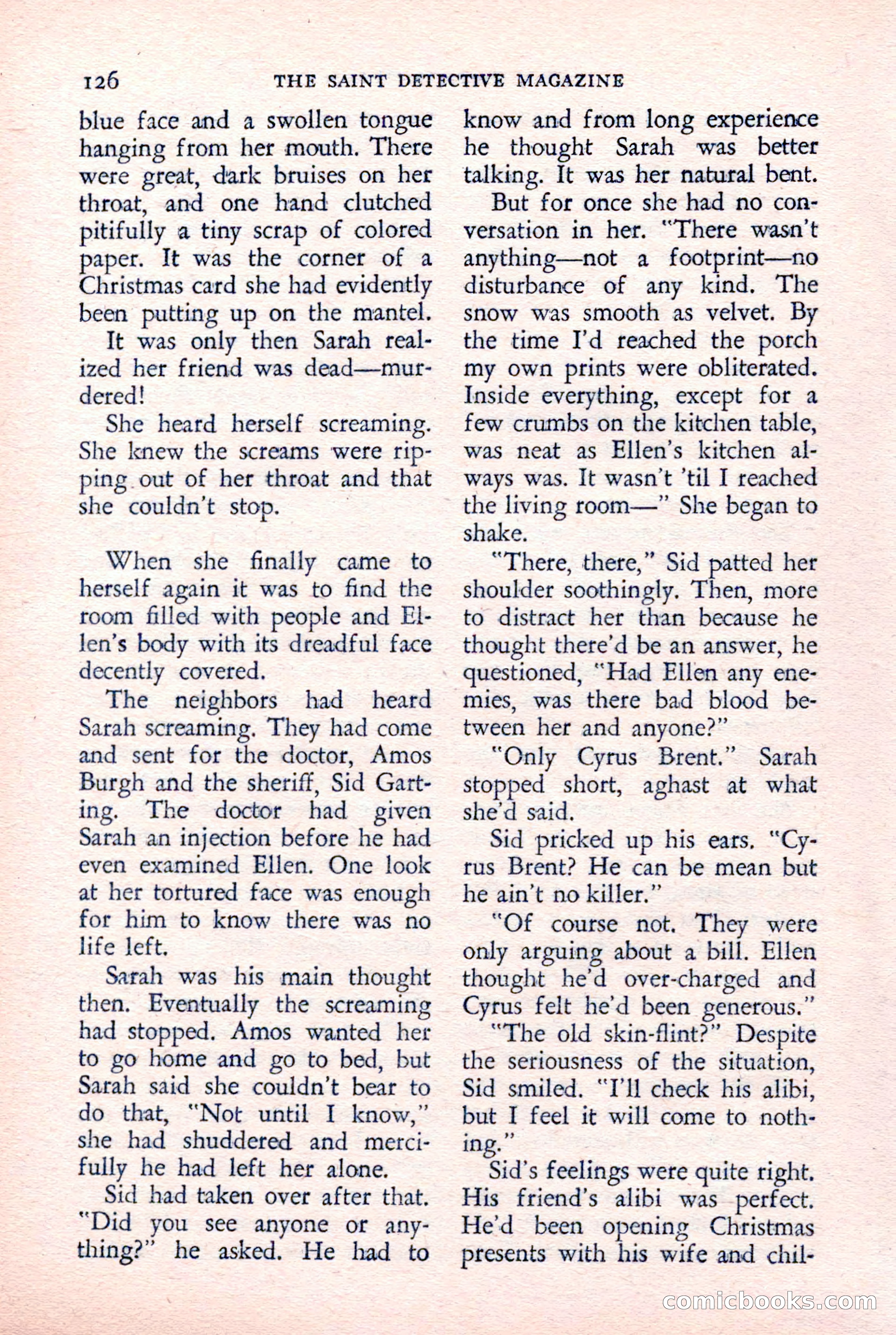 The Saint Detective Magazine — page 128 of 132