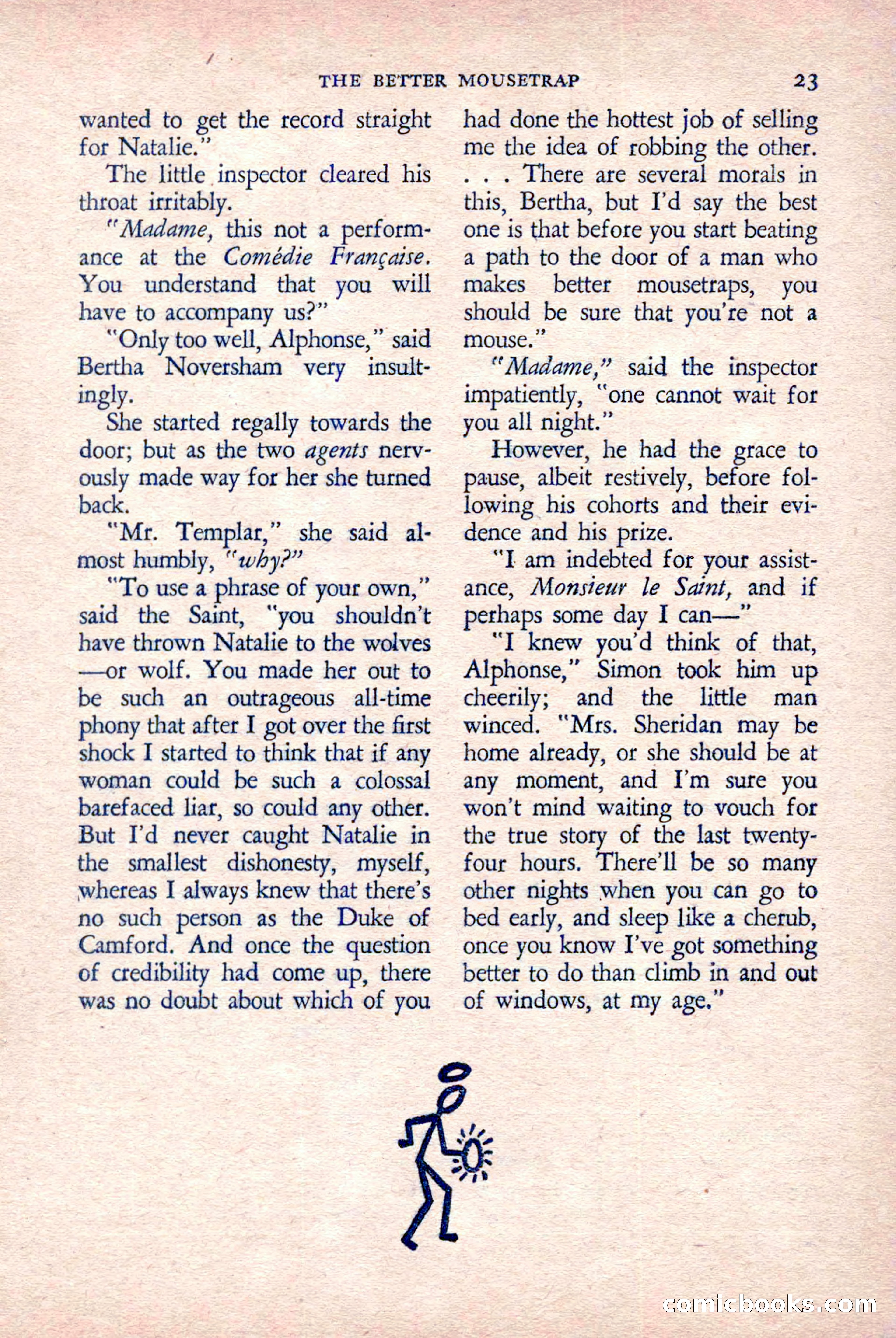The Saint Detective Magazine, March 1958 — page 25 of 132