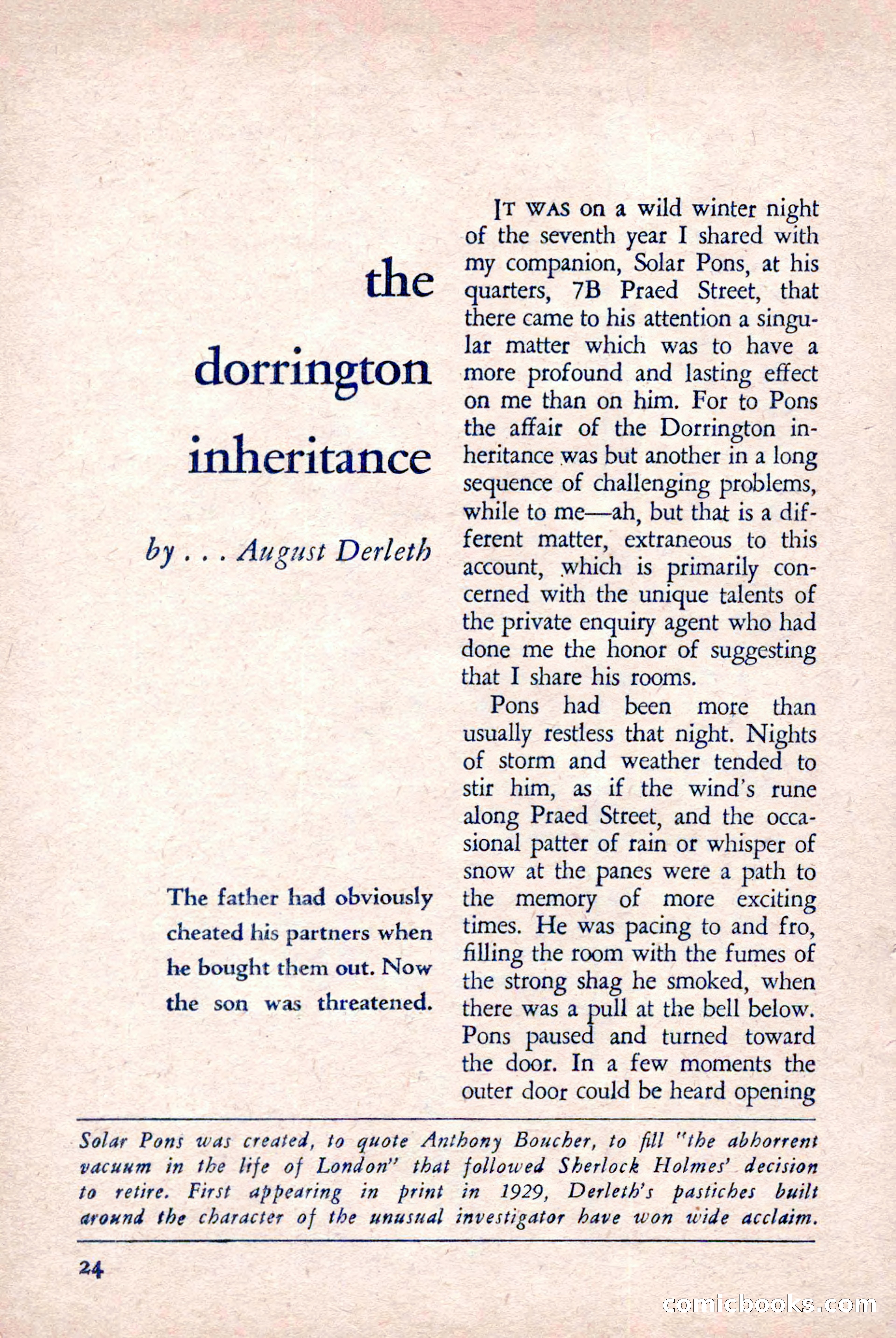 The Saint Detective Magazine, March 1958 — page 26 of 132
