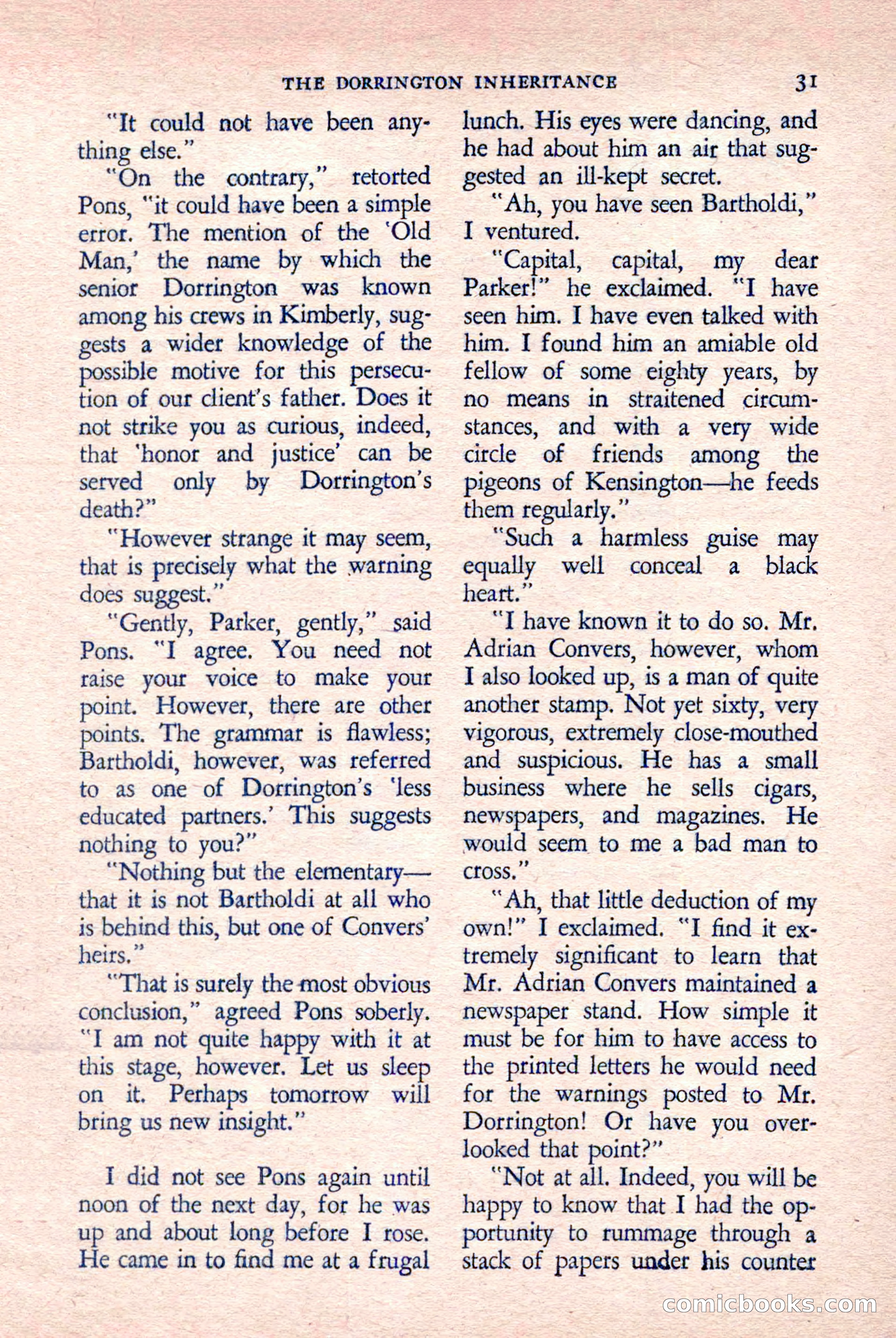 The Saint Detective Magazine, March 1958 — page 33 of 132