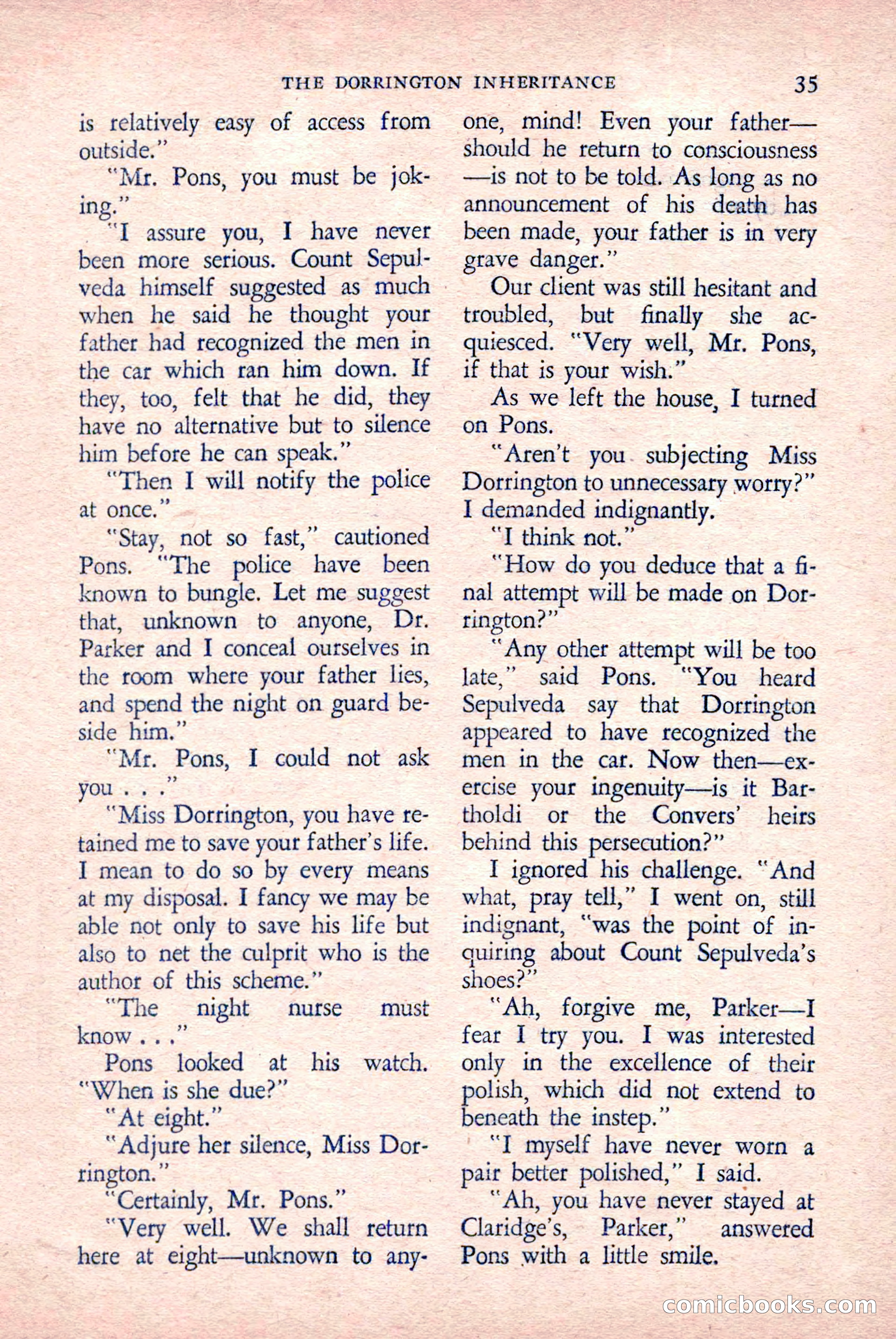 The Saint Detective Magazine, March 1958 — page 37 of 132