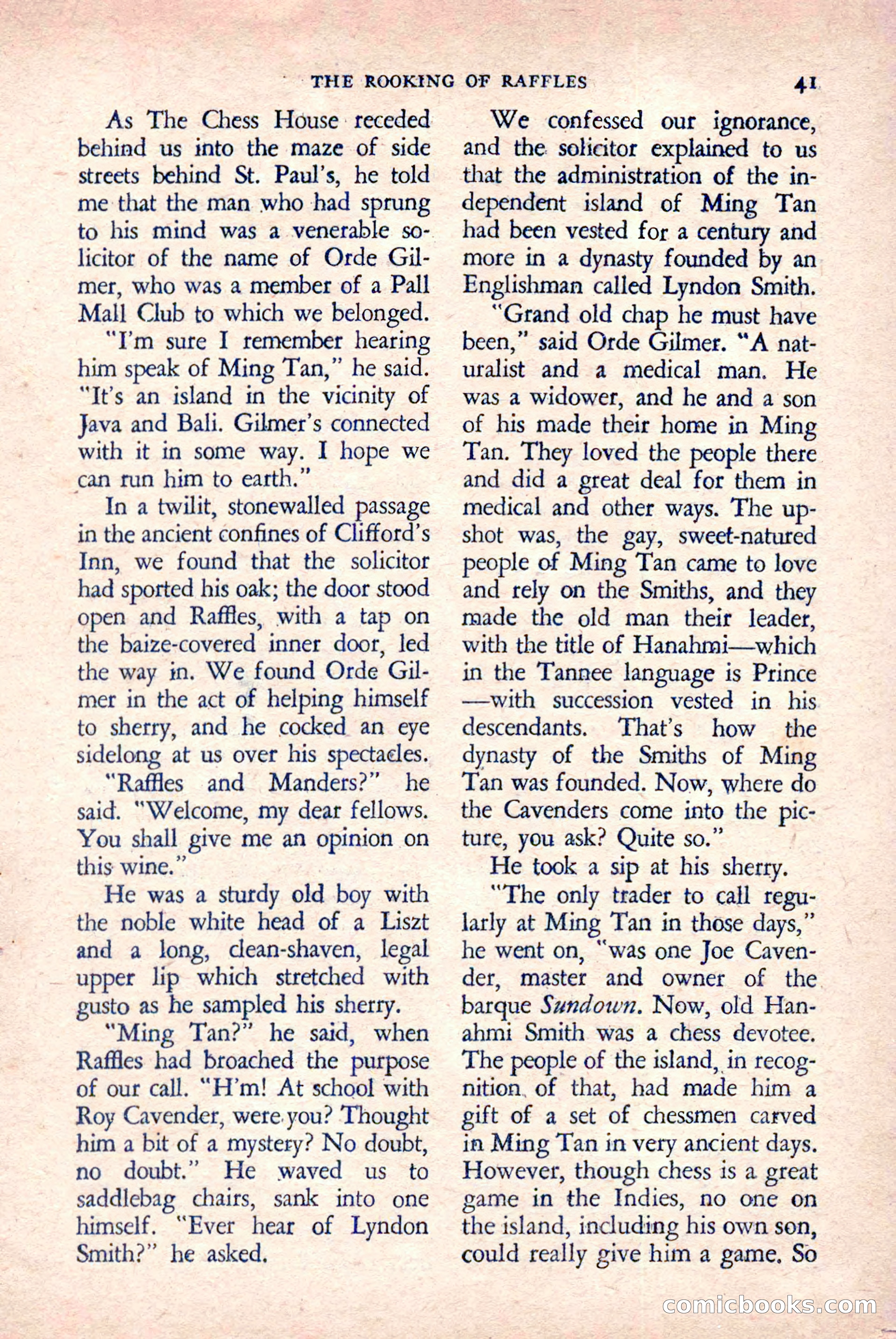 The Saint Detective Magazine, March 1958 — page 43 of 132