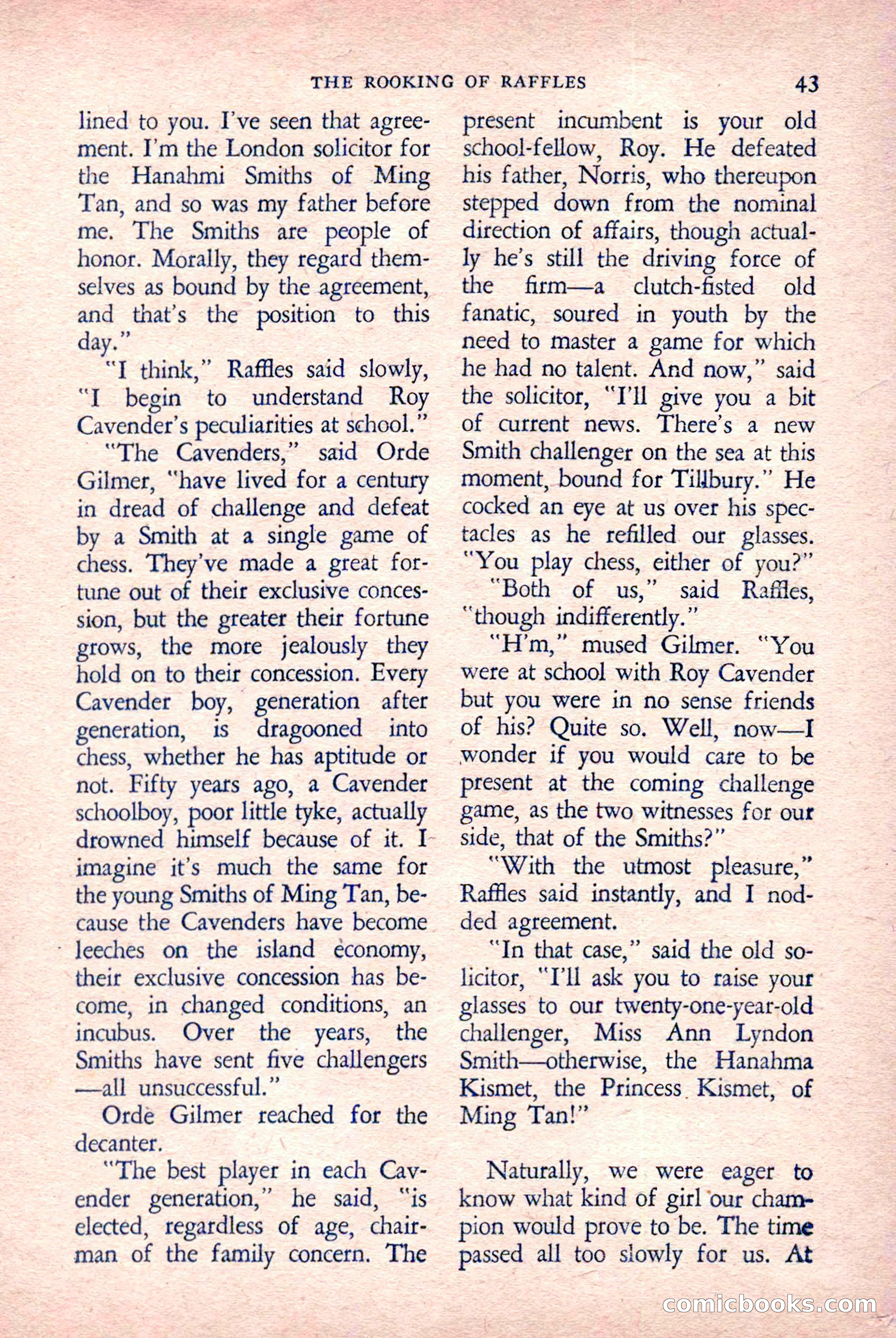 The Saint Detective Magazine, March 1958 — page 45 of 132
