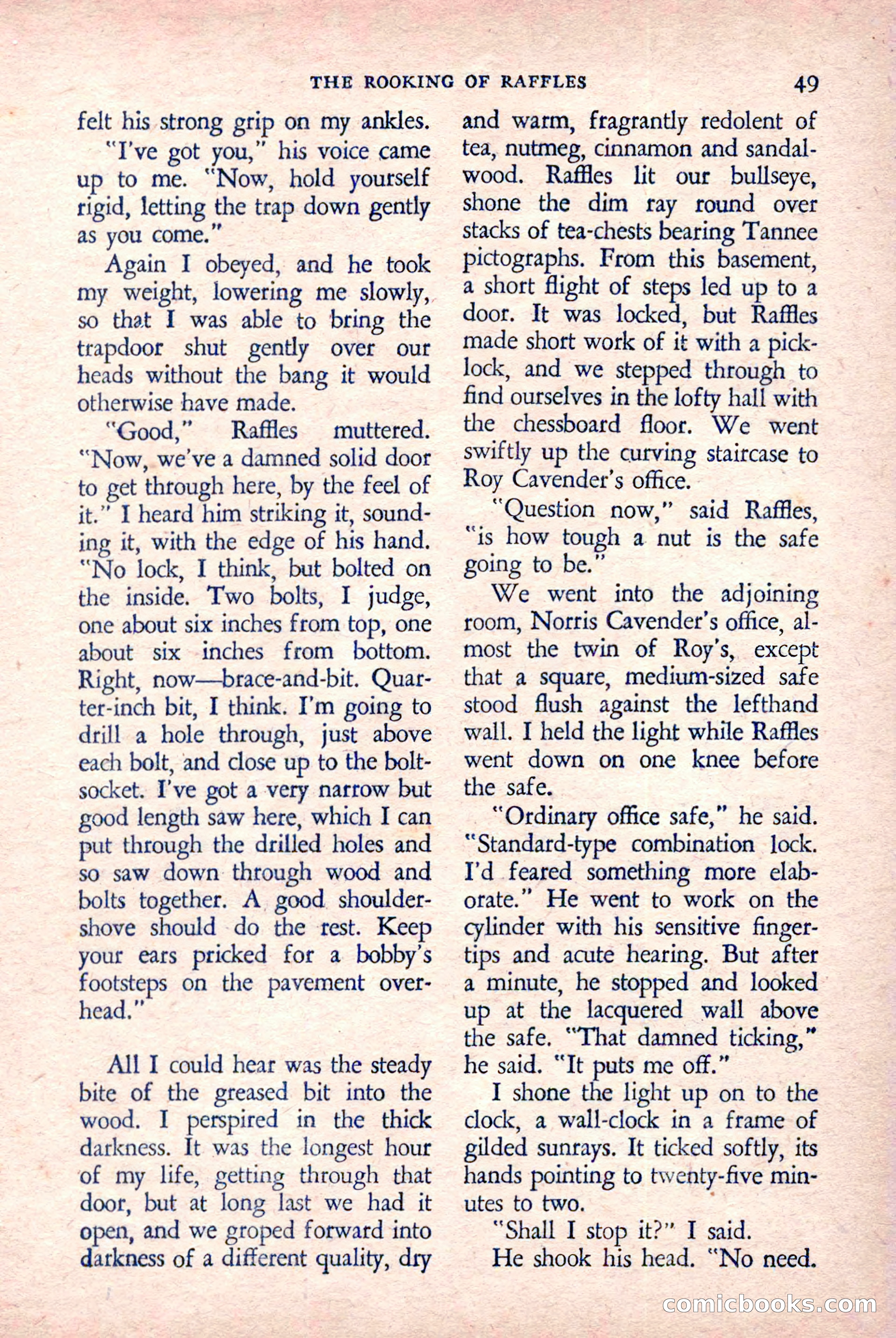 The Saint Detective Magazine, March 1958 — page 51 of 132