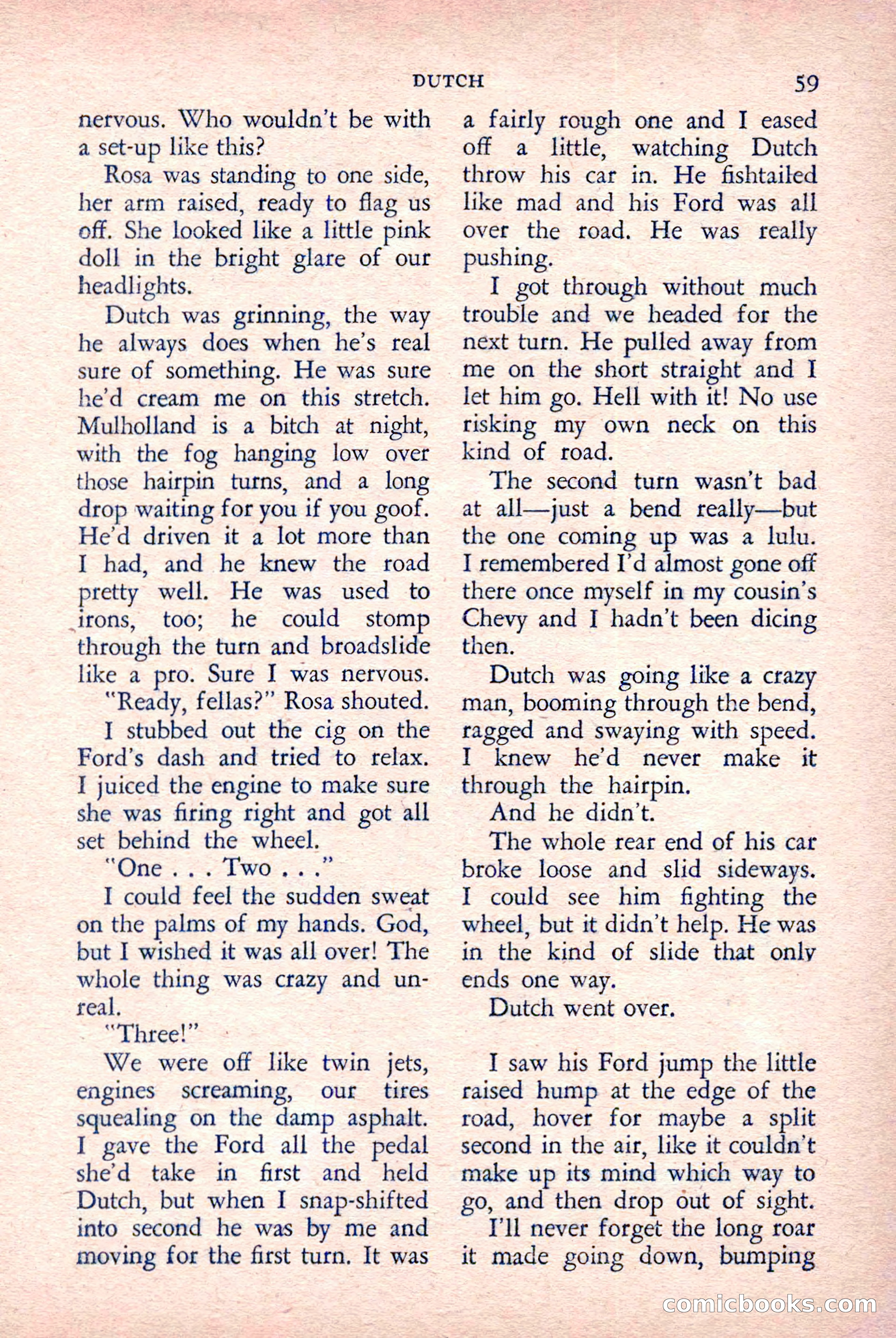 The Saint Detective Magazine, March 1958 — page 61 of 132