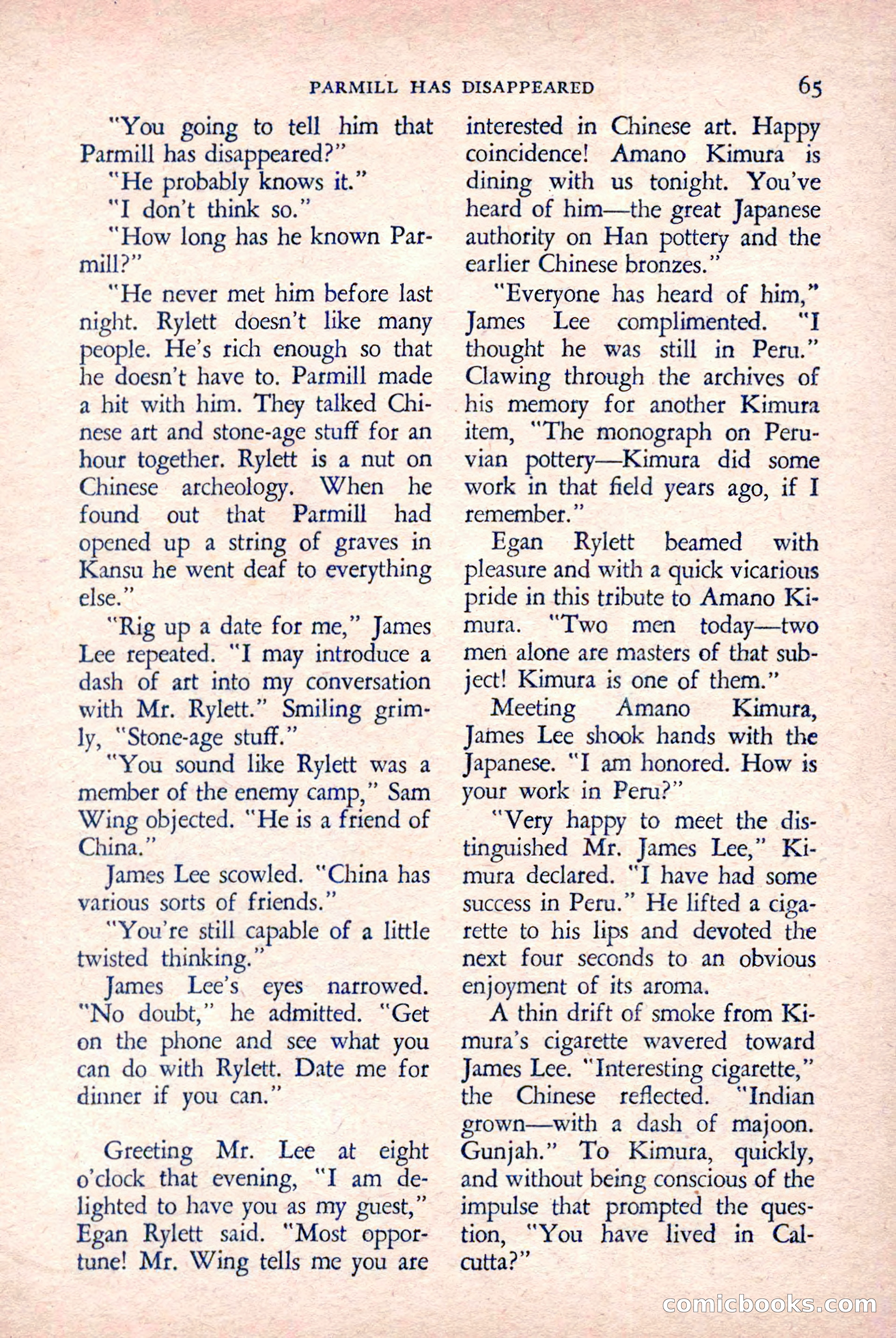 The Saint Detective Magazine, March 1958 — page 67 of 132