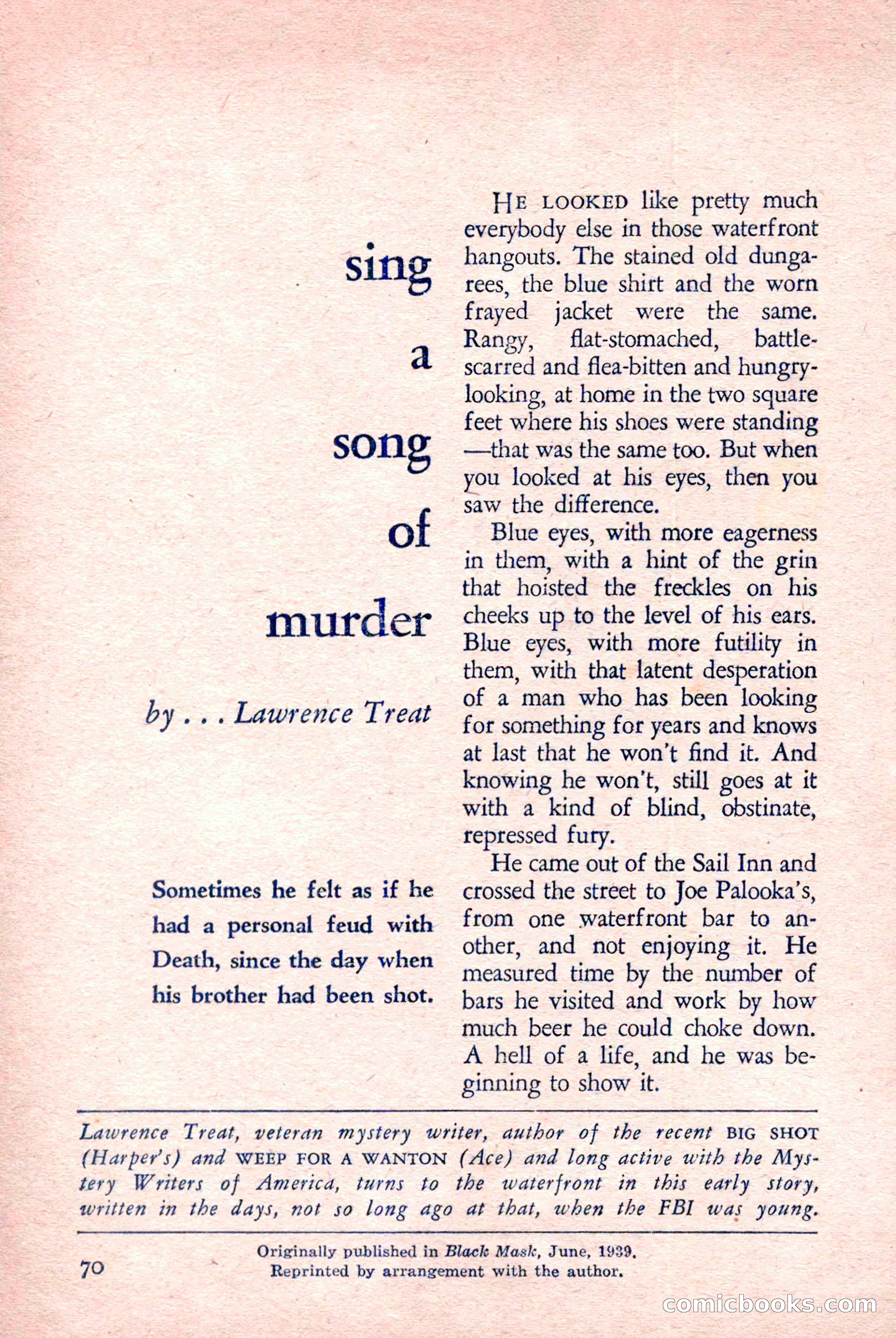 The Saint Detective Magazine, March 1958 — page 72 of 132