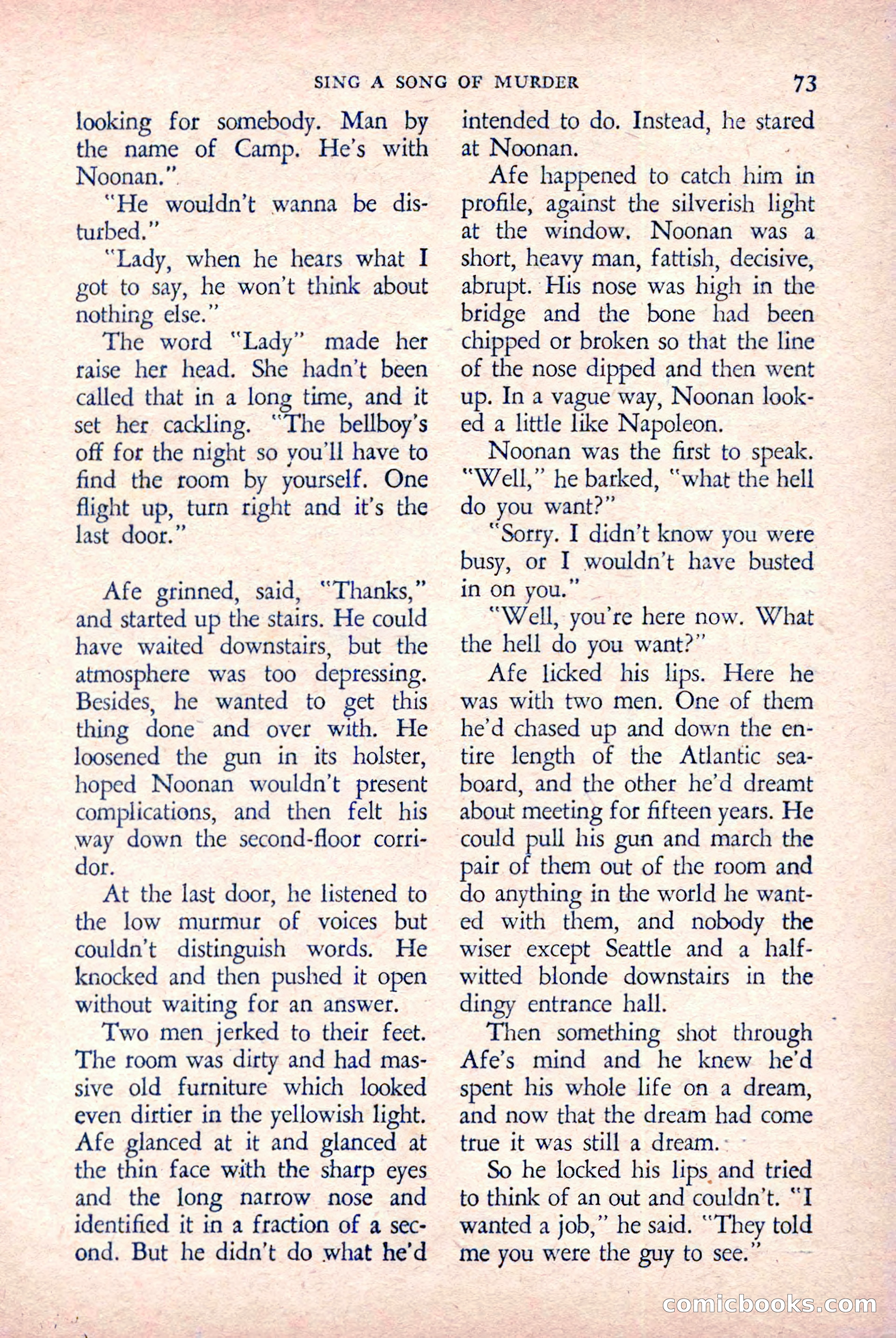 The Saint Detective Magazine, March 1958 — page 75 of 132